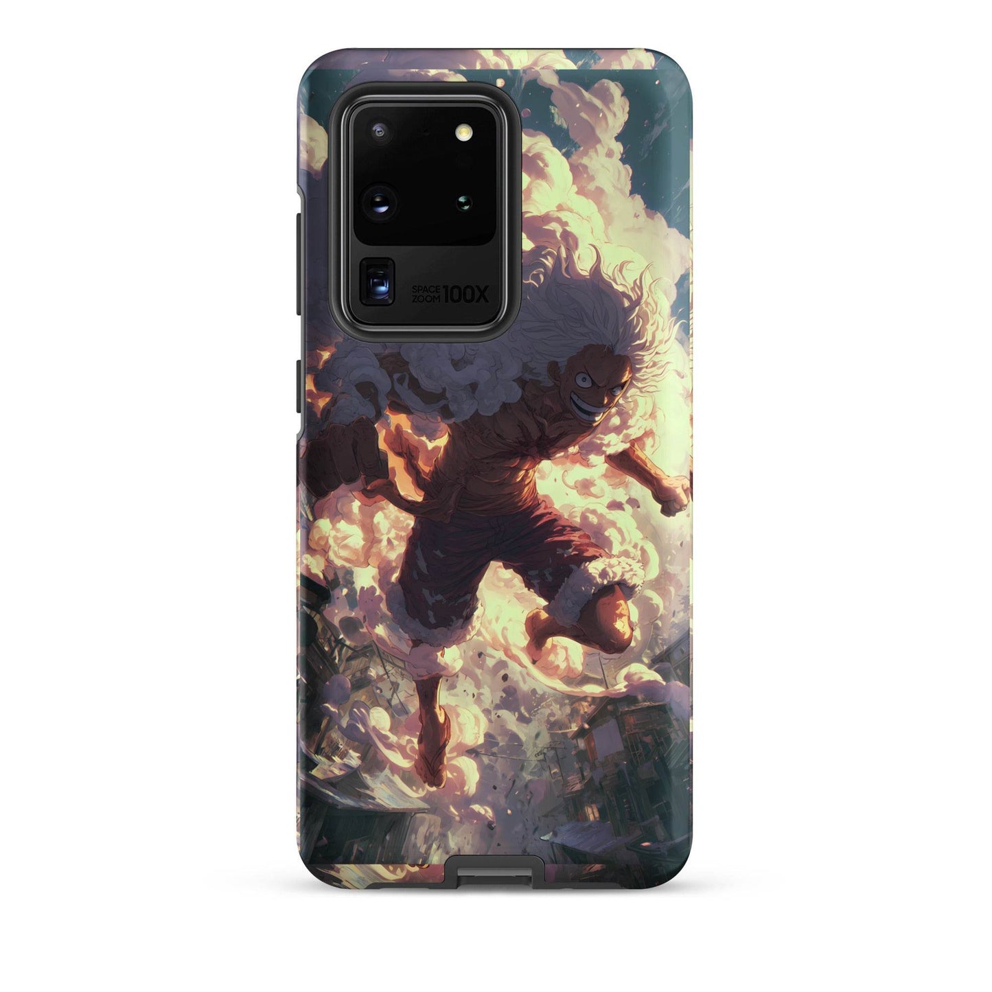Monkey D Luffy Gear 5 Sun God Nika, One Piece Tough case for Samsung® - Chromavolt