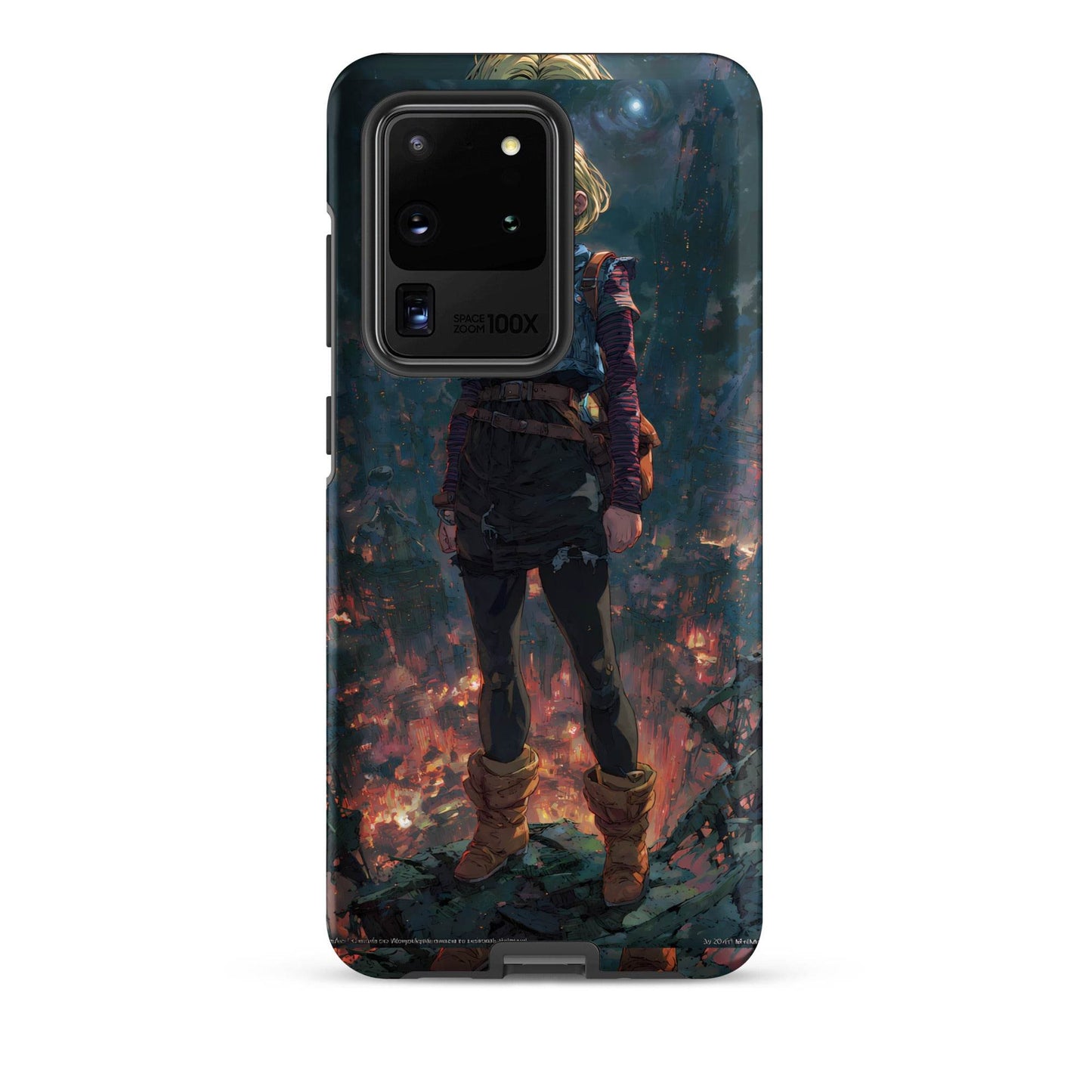 Android 18 Dragon Ball Z Anime Tough case for Samsung® - Chromavolt