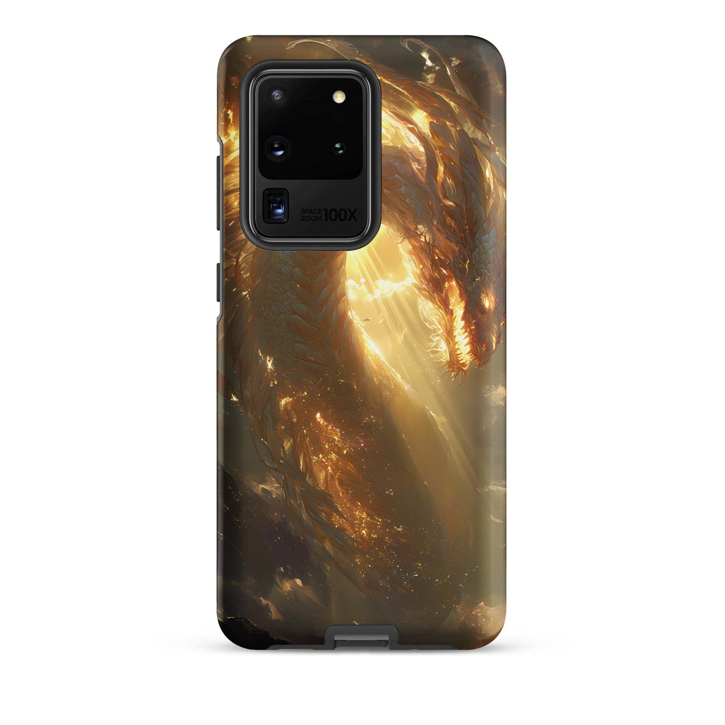 Light Dragon: The Celestial Flame Tough case for Samsung® - Chromavolt