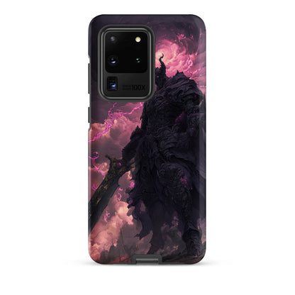 Dark Elemental Knight, Original Anime Art Tough case for Samsung® - Chromavolt