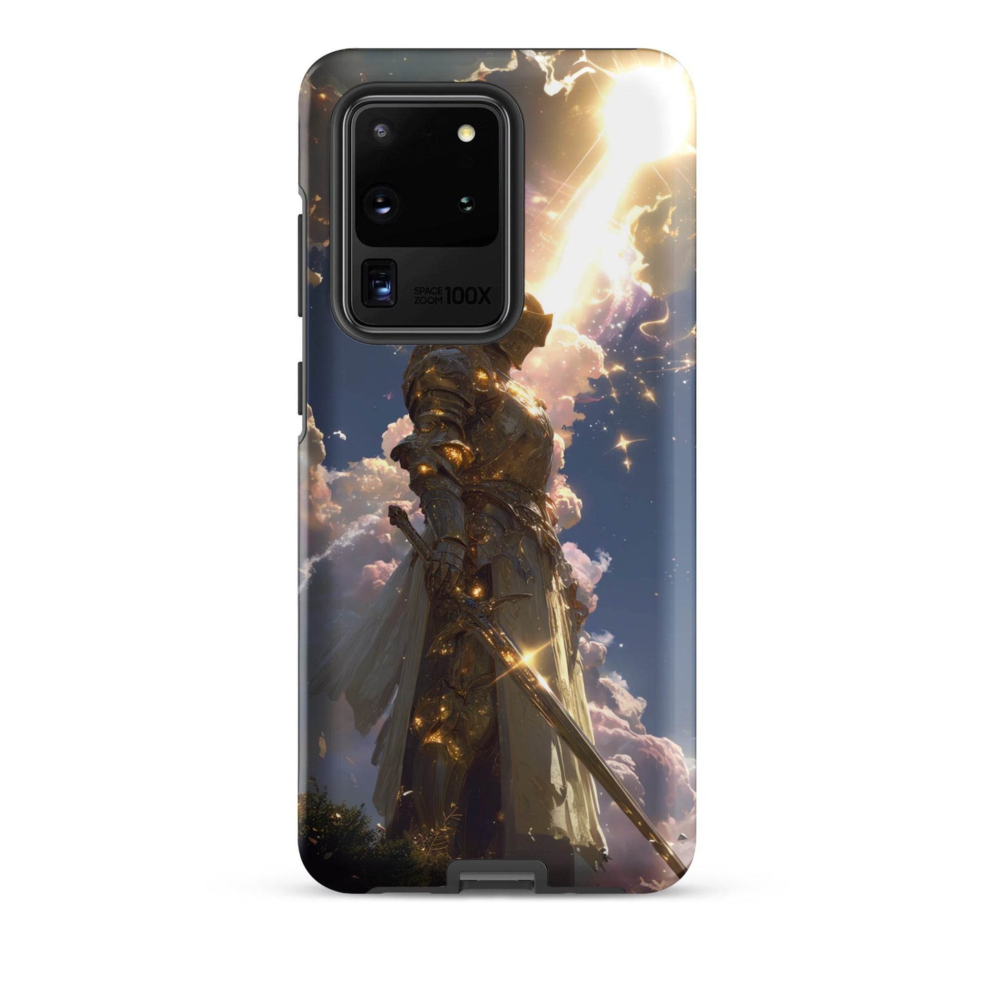 Light Elemental Knight, Original Anime Art Tough case for Samsung® - Chromavolt