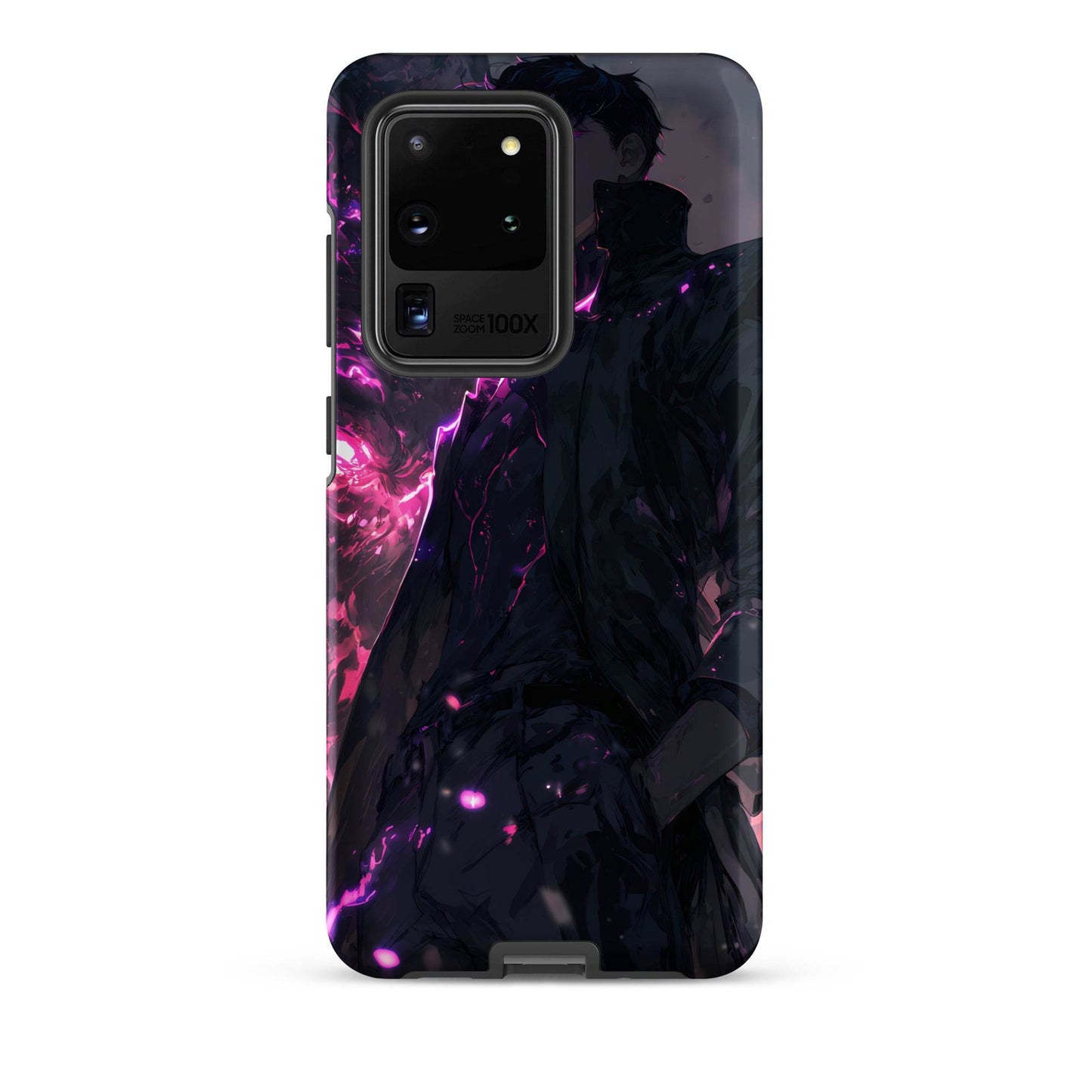 Solo Leveling Sung Jinwoo Shadow Monarch Anime Fan Art Tough case for Samsung® - Chromavolt