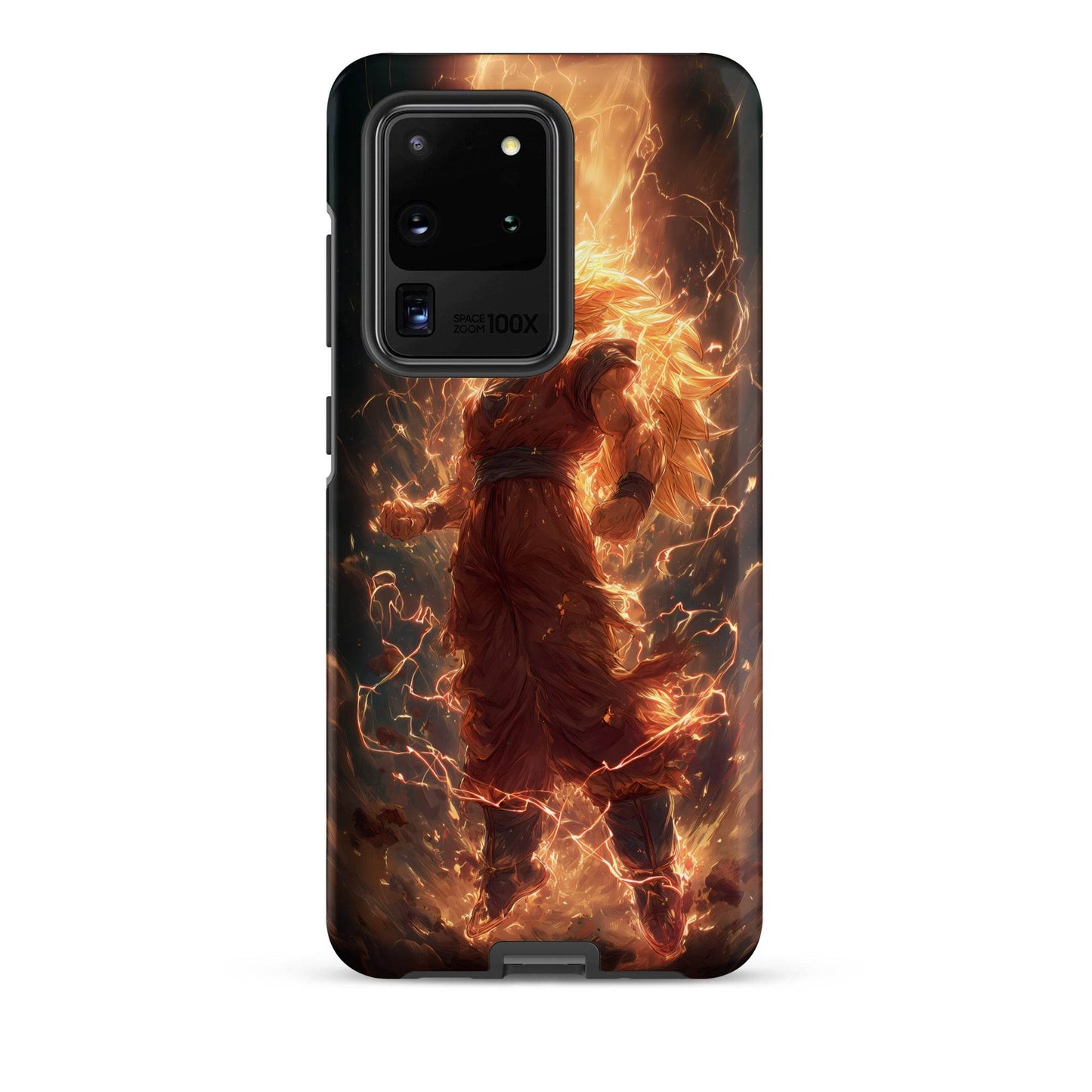 Super Saiyan 3 Goku, Dragon Ball Z Anime Fan Art Tough case for Samsung® - Chromavolt