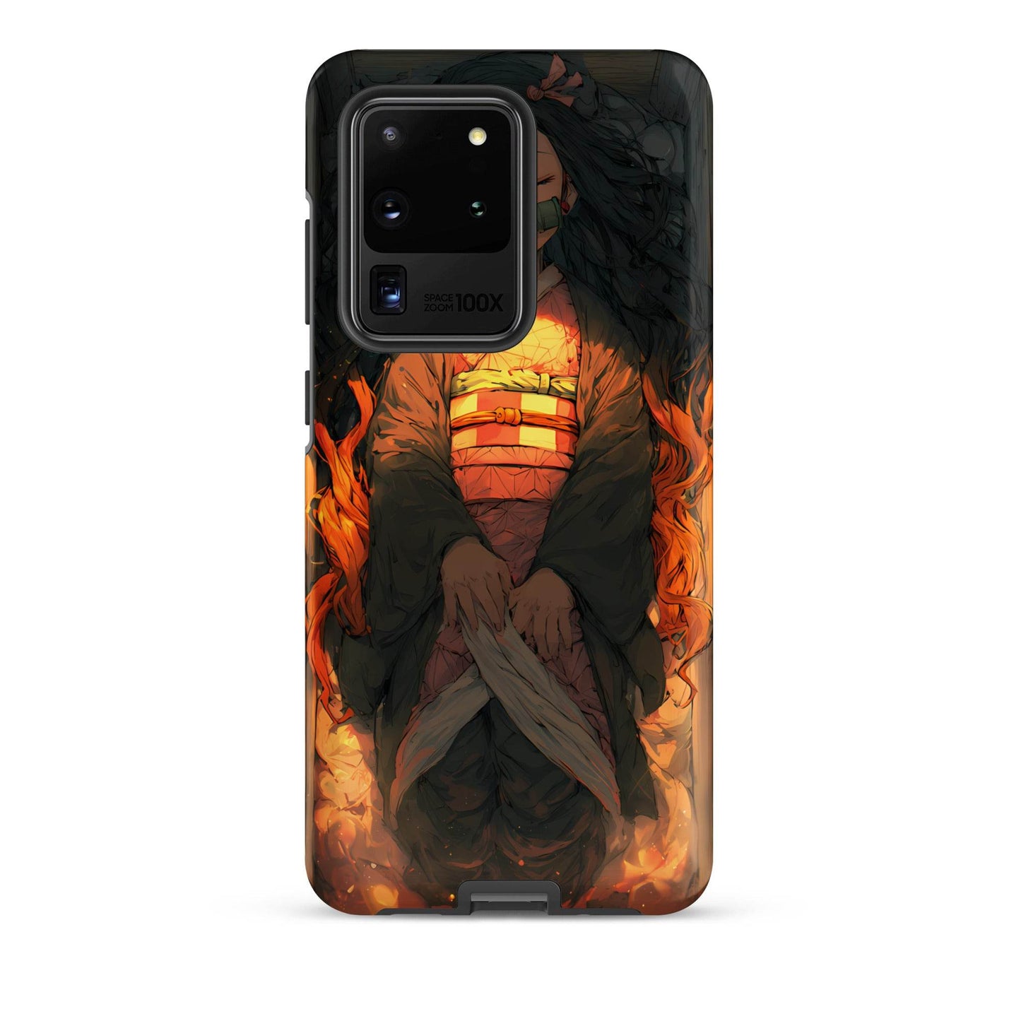 Sleeping Nezuko, Demon Slayer Anime Tough case for Samsung® - Chromavolt