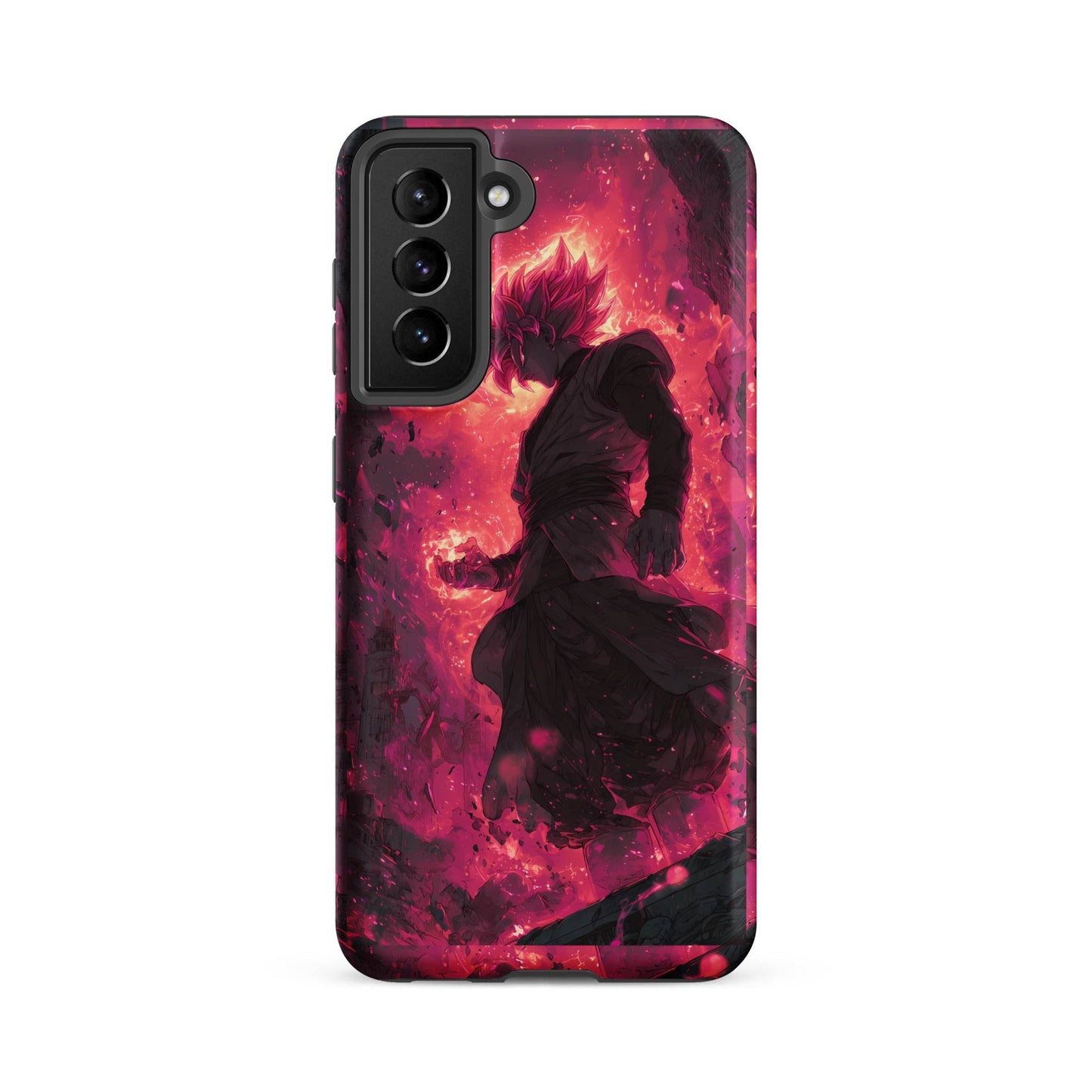 Zamasu Goku Black, Pink Rose Super Saiyan Dragon Ball Tough case for Samsung® - Chromavolt