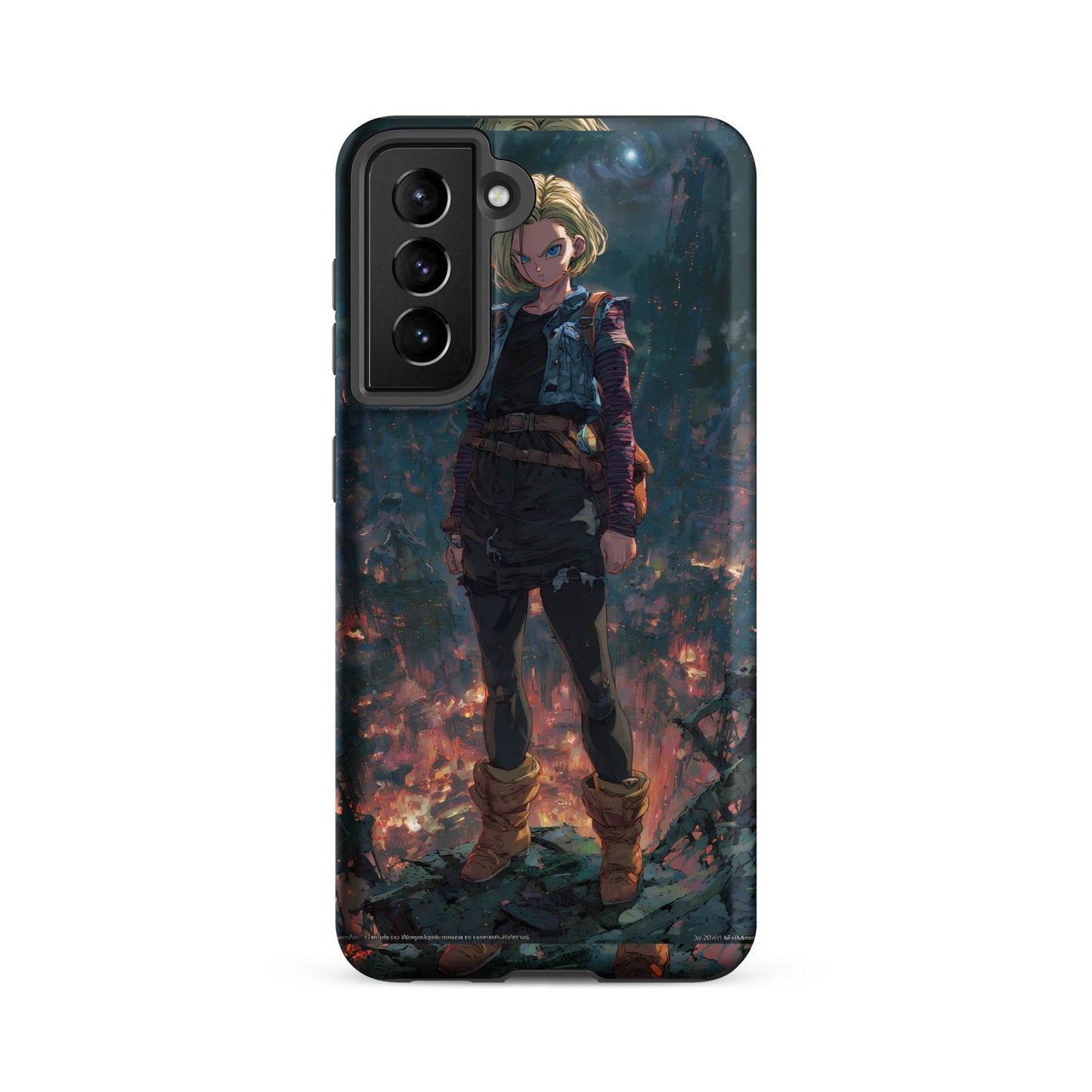 Android 18 Dragon Ball Z Anime Tough case for Samsung® - Chromavolt
