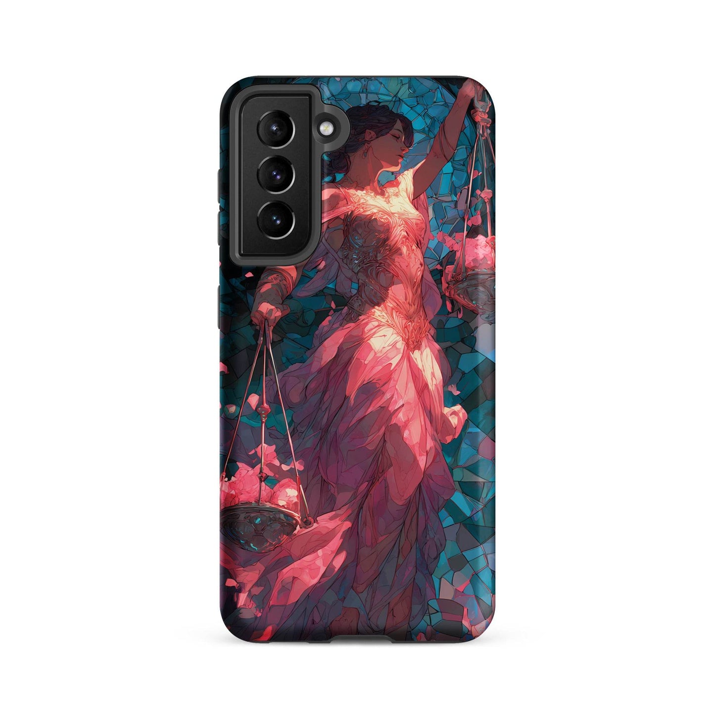 Libra Zodiac Sign Fan Art Tough case for Samsung® - Chromavolt