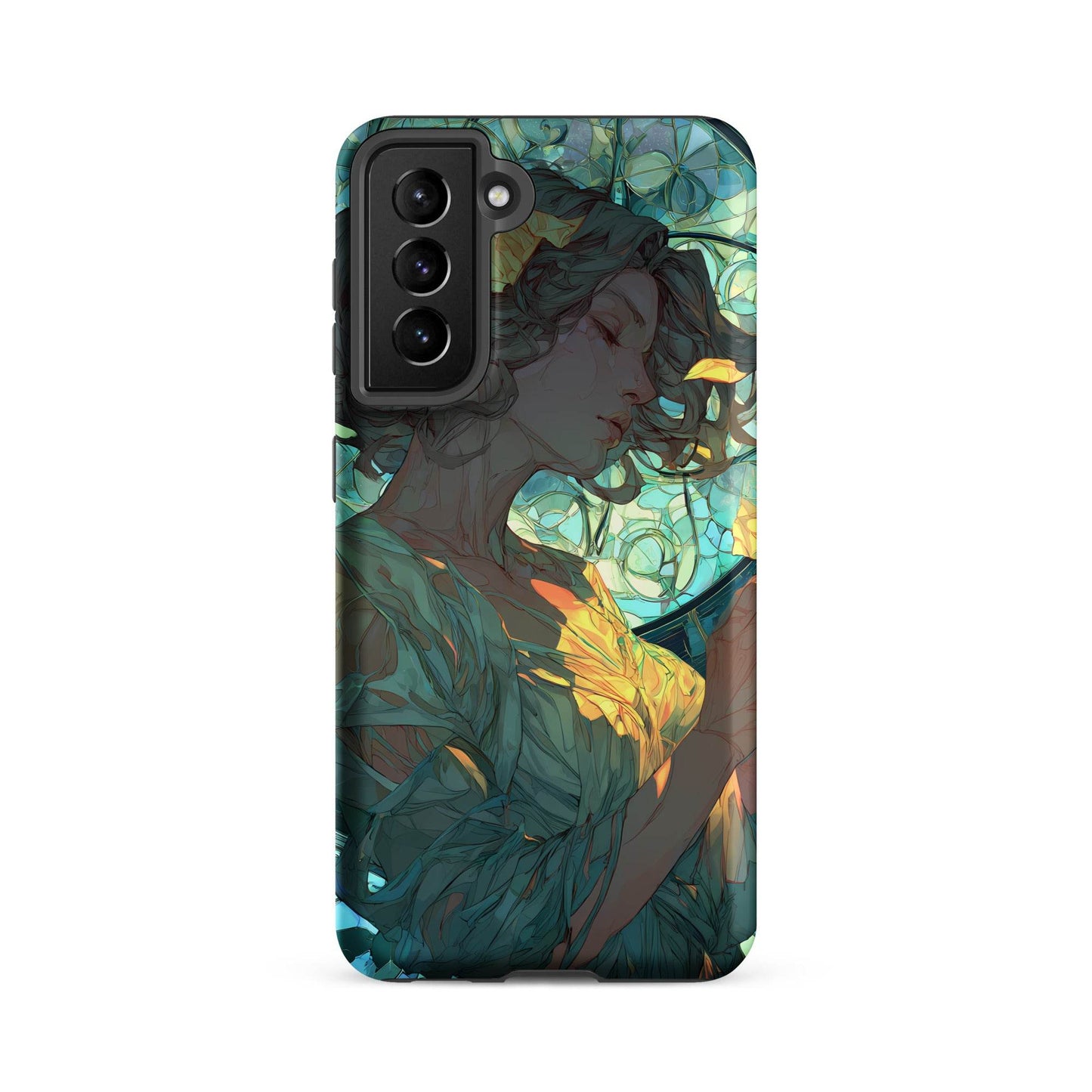 Virgo Zodiac Sign Fan Art Tough case for Samsung® - Chromavolt