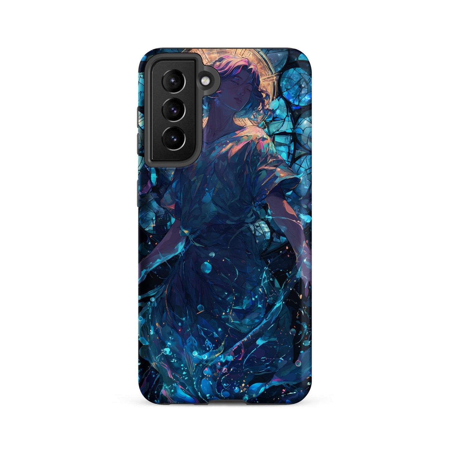 Aquarius Zodiac Sign Fan Art Tough case for Samsung® - Chromavolt