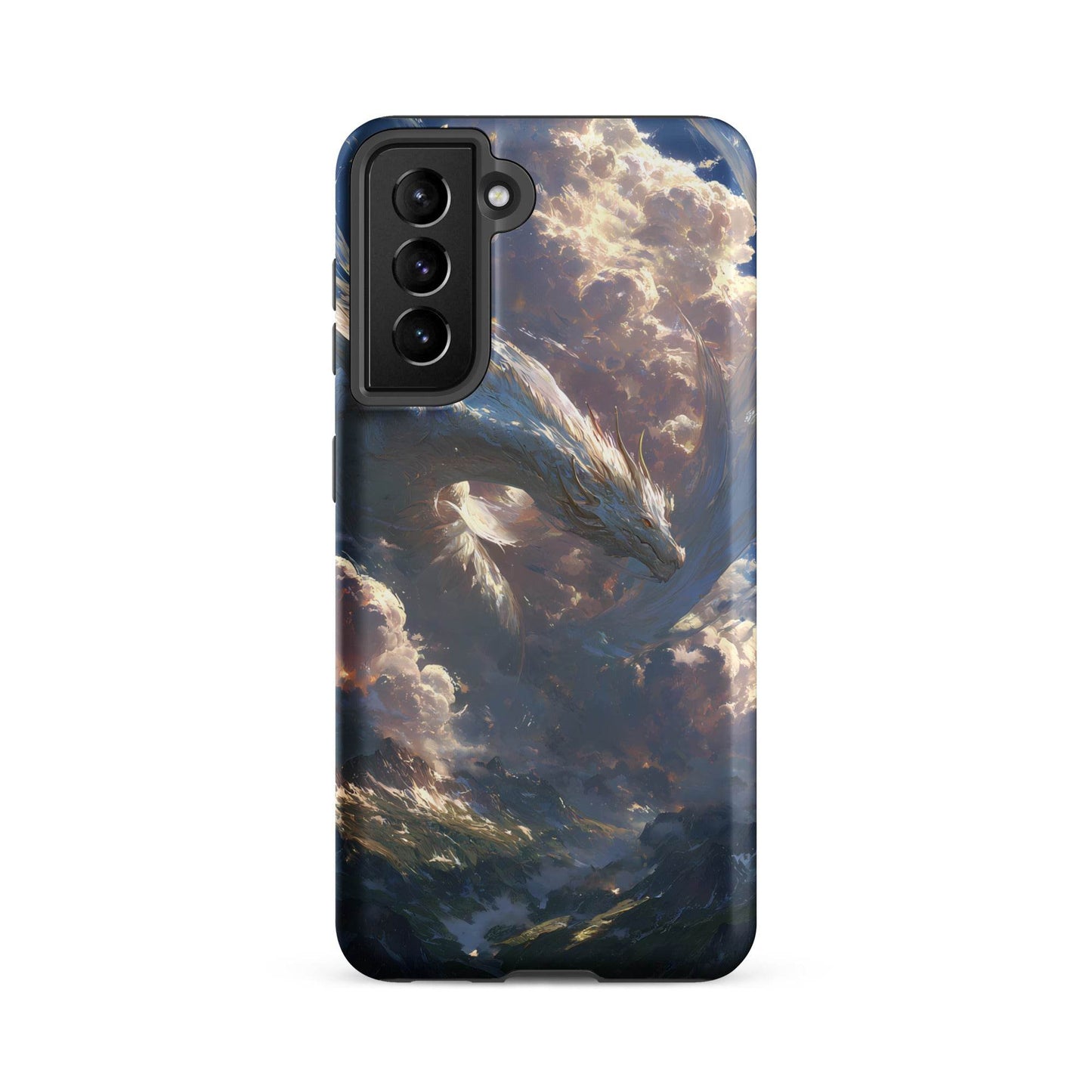 Wind Dragon: The Sky Dancer Fantasy Art Tough case for Samsung® - Chromavolt