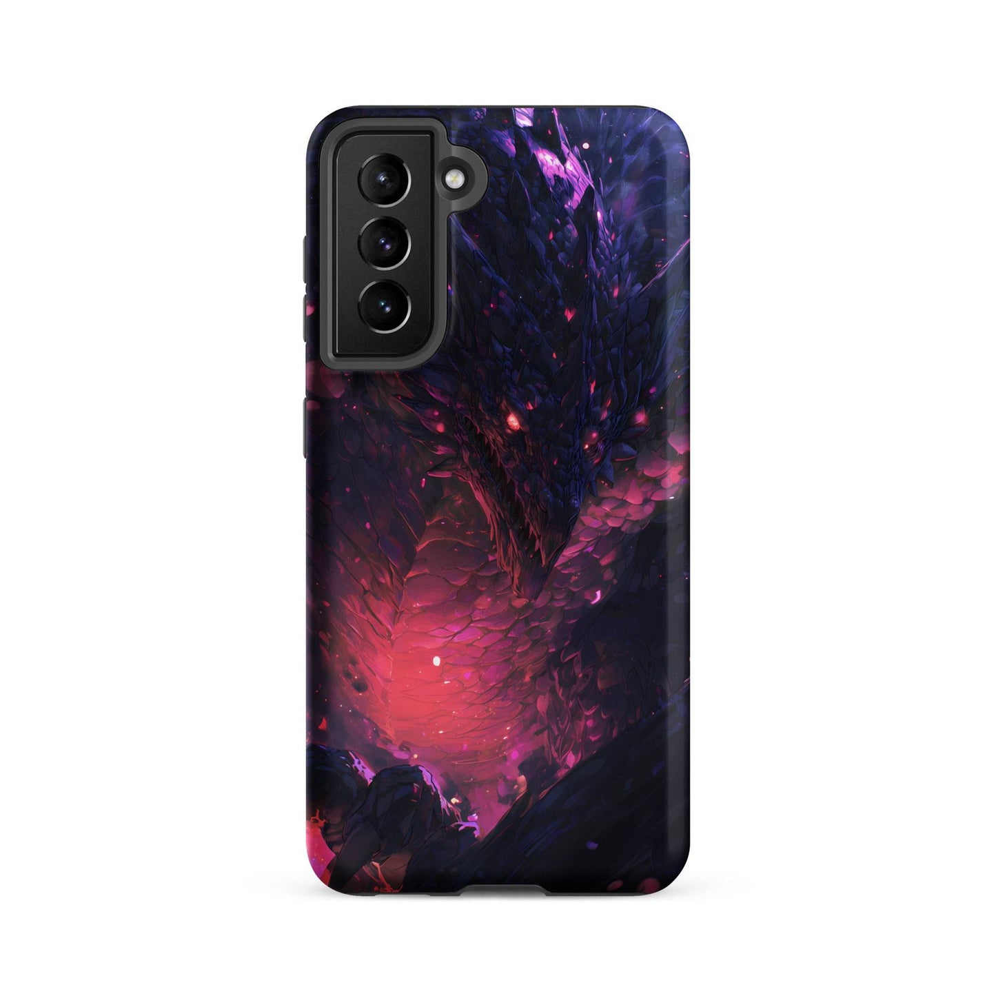 Darkness Dragon: The Void Warden Tough case for Samsung® - Chromavolt