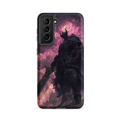 Dark Elemental Knight, Original Anime Art Tough case for Samsung® - Chromavolt