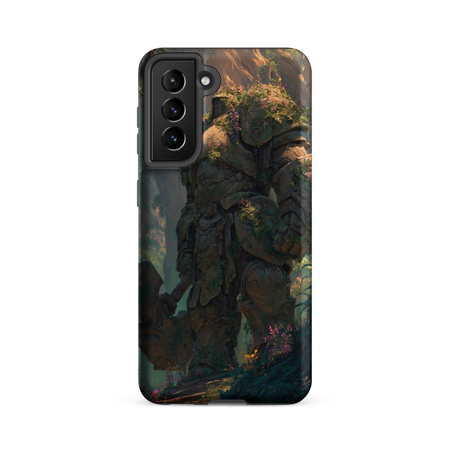 Earth Elemental Knight, Original Anime Art Tough case for Samsung® - Chromavolt