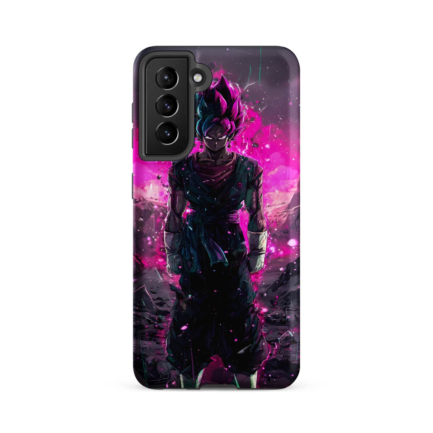 Super Saiyan Blue and Pink Rose Vegito, Dragon Ball Super Anime Fan Art Tough case for Samsung® - Chromavolt