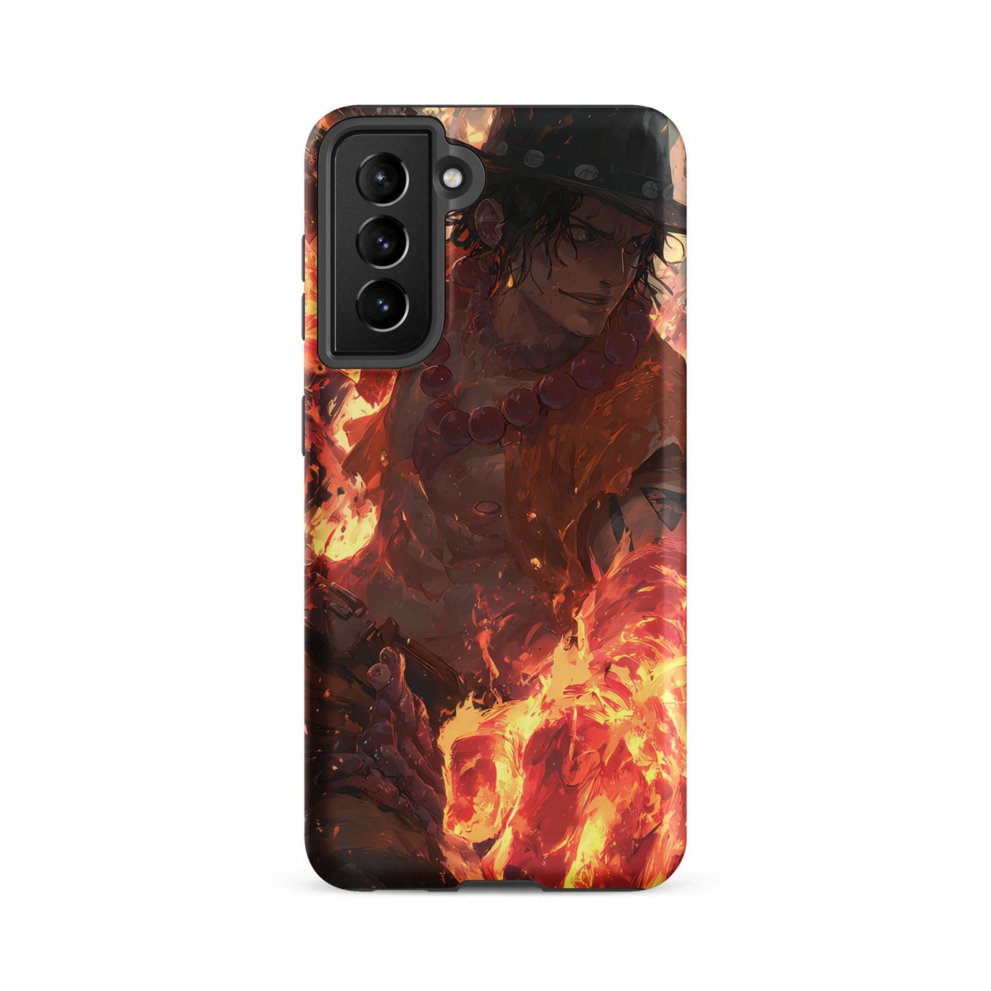 Fire Fist Ace, One Piece Portgas D. Ace Anime Fan Art Tough case for Samsung® - Chromavolt