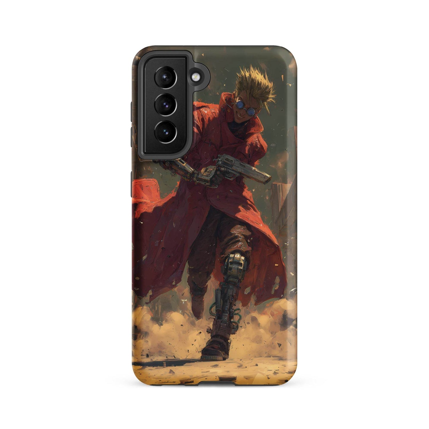 Vash the Stampede, Trigun Anime Fan Art Tough case for Samsung® - Chromavolt