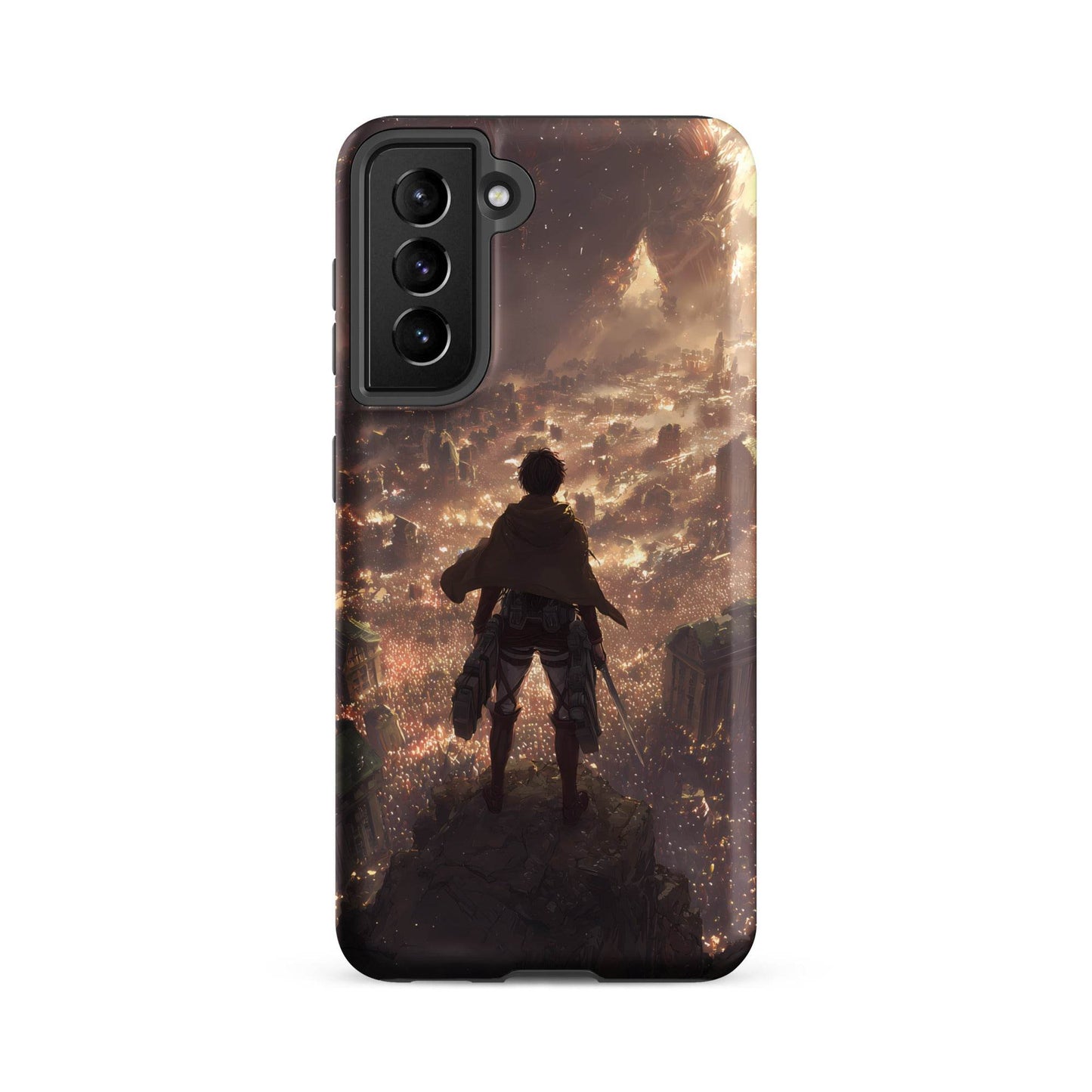 Eren Jaeger, Attack On Titan Anime Fan Art Tough case for Samsung® - Chromavolt
