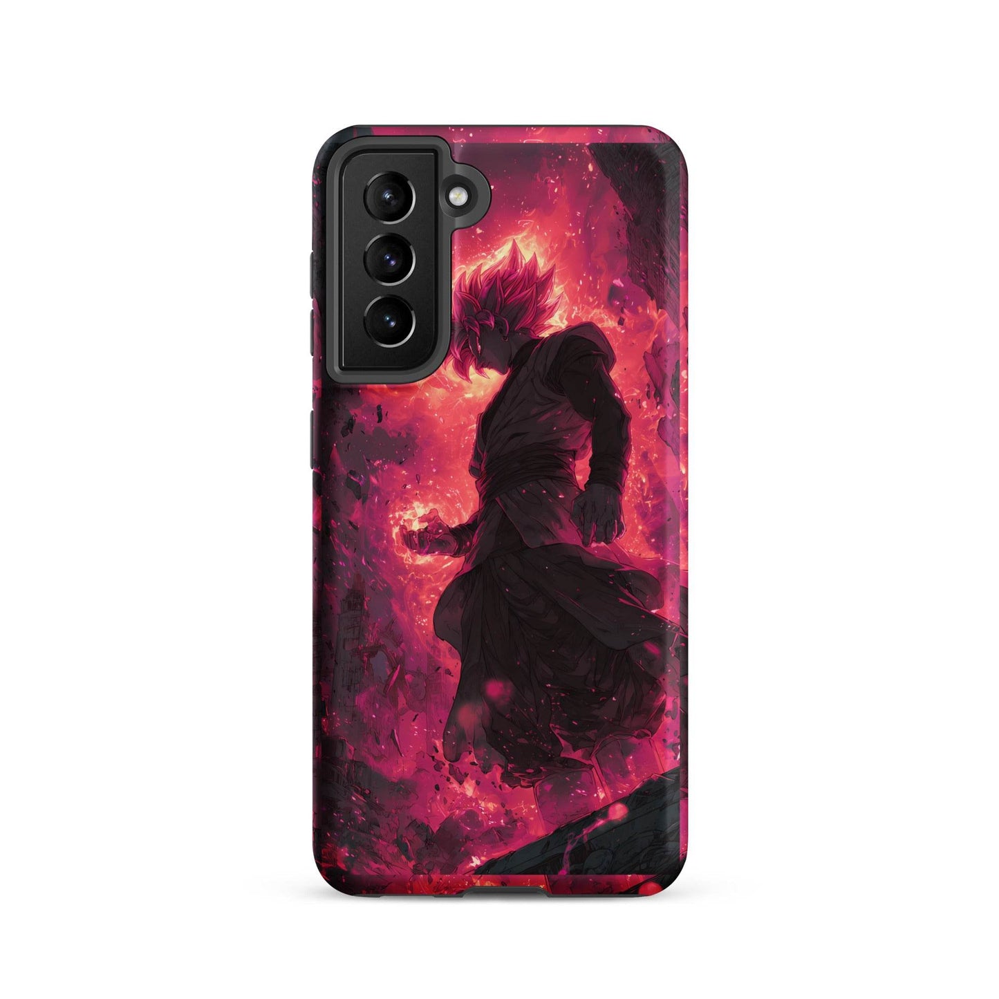 Zamasu Goku Black, Pink Rose Super Saiyan Dragon Ball Tough case for Samsung® - Chromavolt
