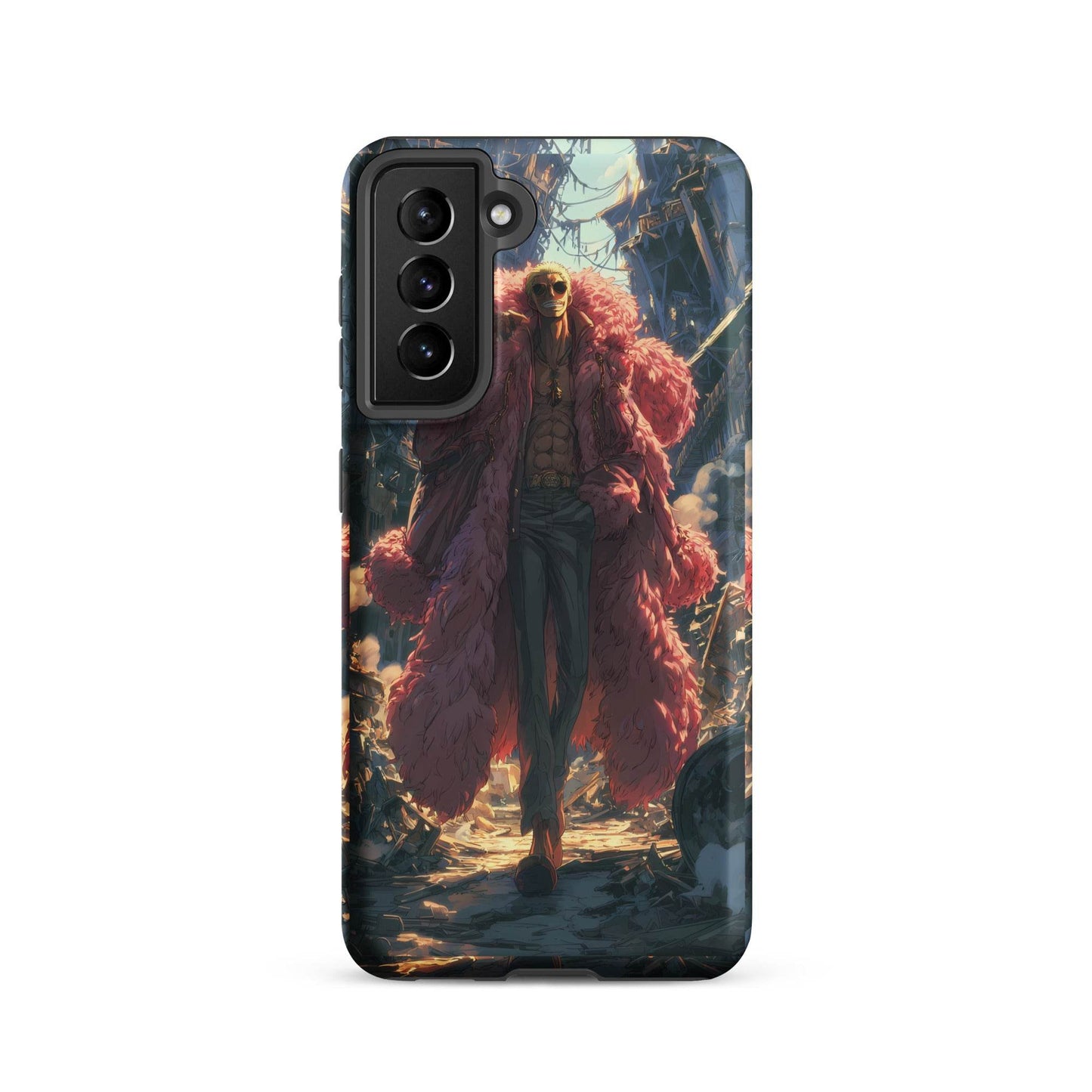 Donquixote Doflamingo King of Dressrosa, One Piece Anime Tough case for Samsung® - Chromavolt