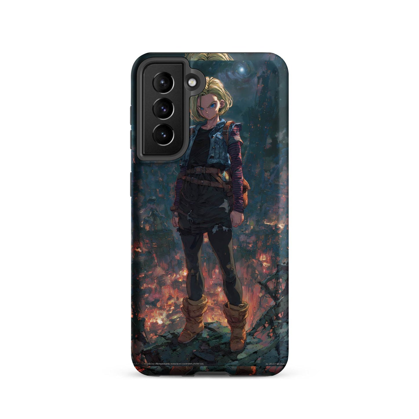 Android 18 Dragon Ball Z Anime Tough case for Samsung® - Chromavolt