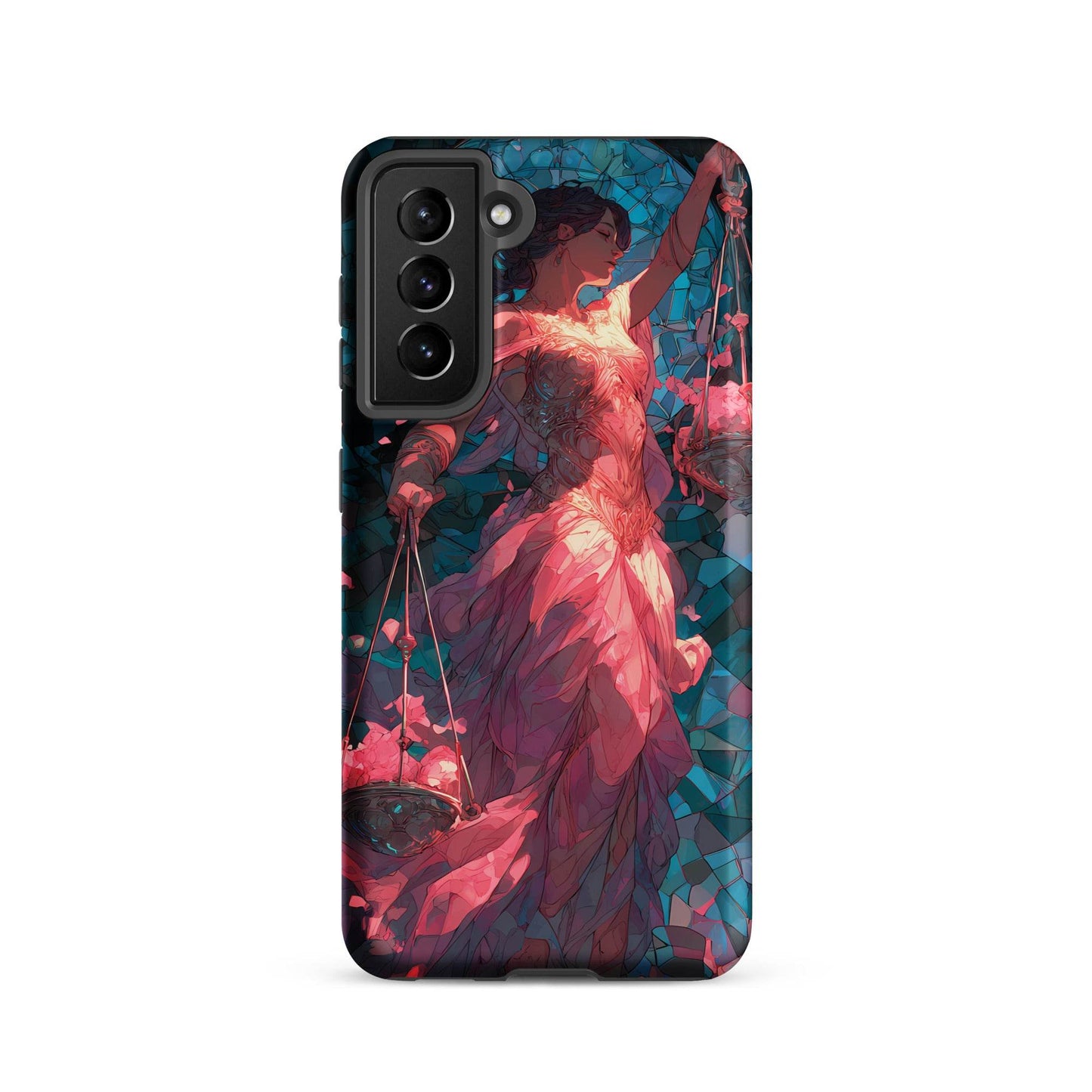 Libra Zodiac Sign Fan Art Tough case for Samsung® - Chromavolt