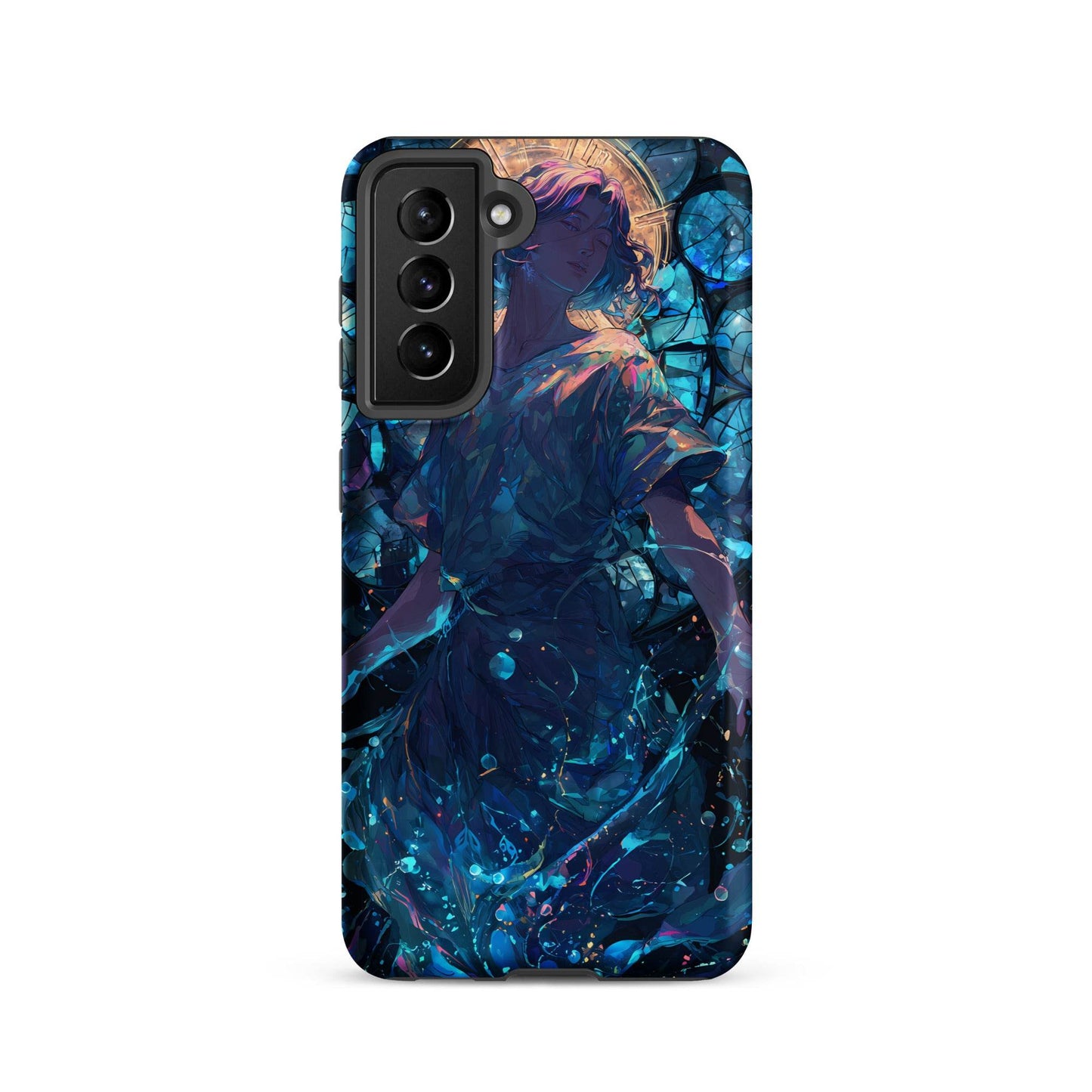 Aquarius Zodiac Sign Fan Art Tough case for Samsung® - Chromavolt
