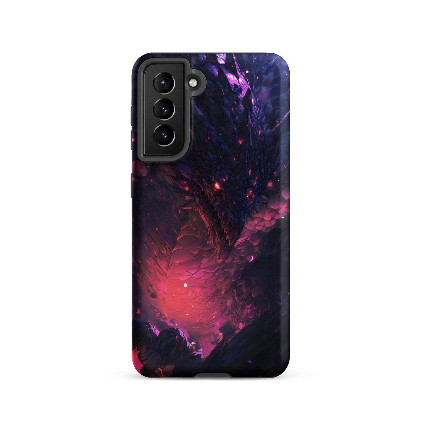 Darkness Dragon: The Void Warden Tough case for Samsung® - Chromavolt