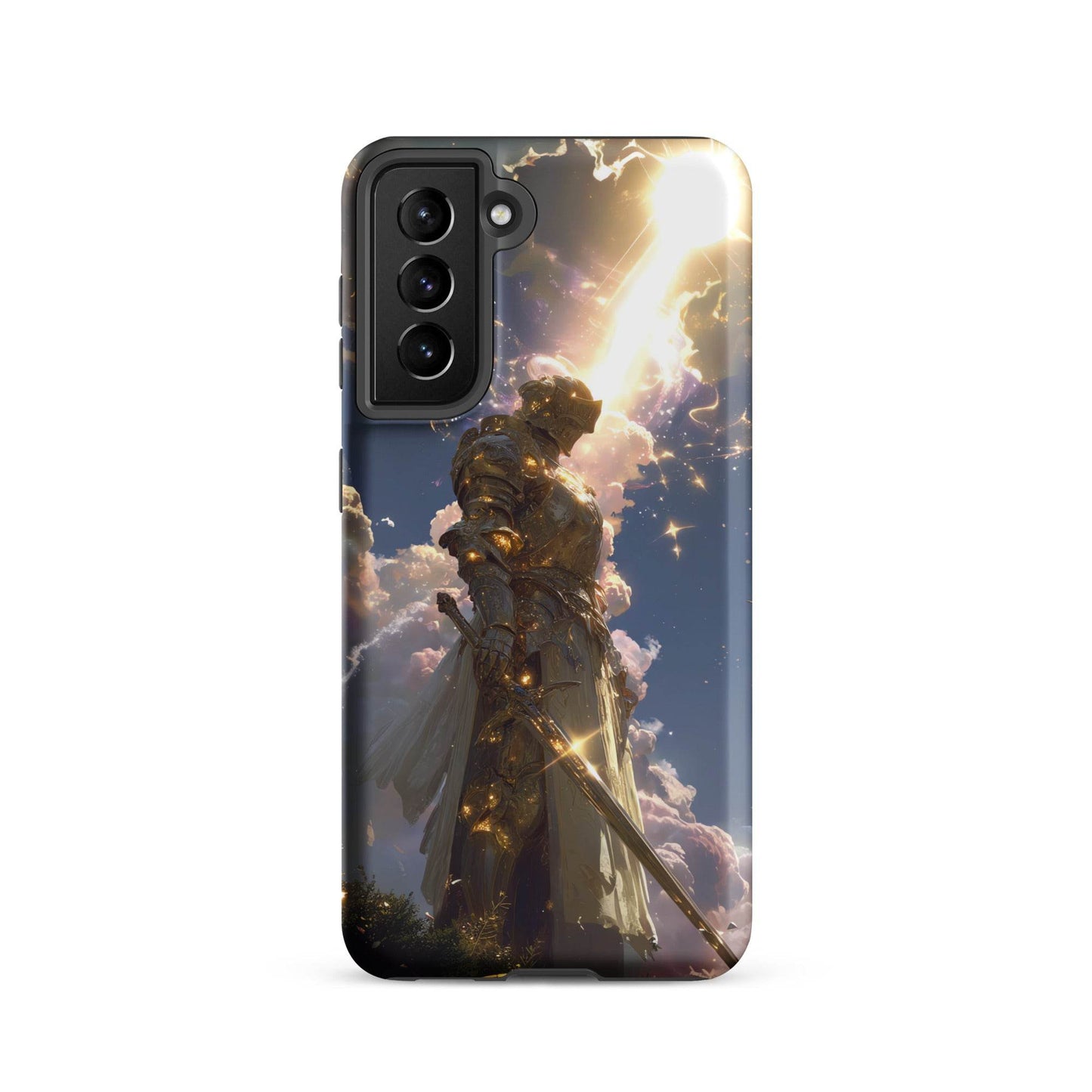 Light Elemental Knight, Original Anime Art Tough case for Samsung® - Chromavolt