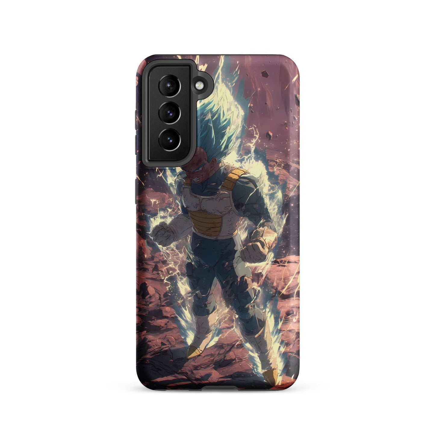 Super Saiyan Blue Vegeta, Dragon Ball Super Anime Fan Art Tough case for Samsung® - Chromavolt