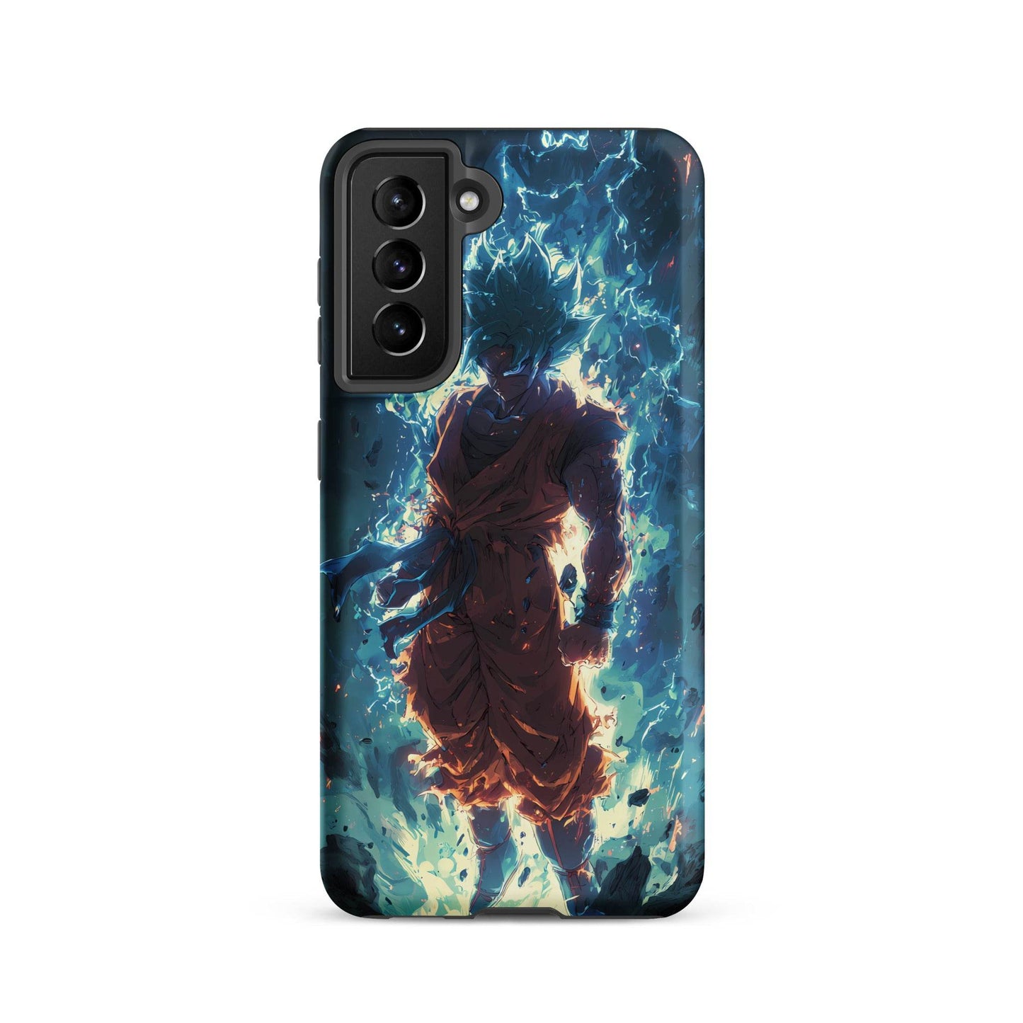 Super Saiyan Blue Goku, Dragon Ball Super Anime Fan Art Tough case for Samsung® - Chromavolt