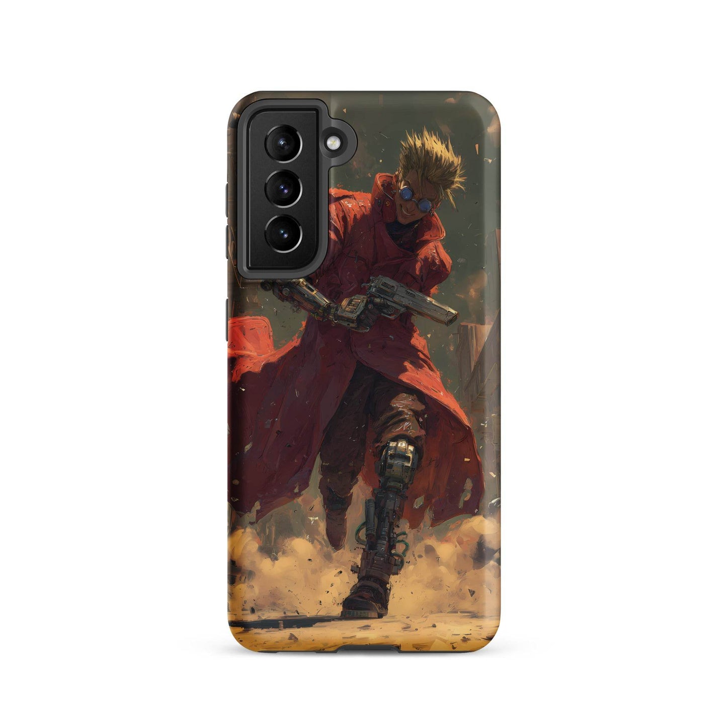 Vash the Stampede, Trigun Anime Fan Art Tough case for Samsung® - Chromavolt
