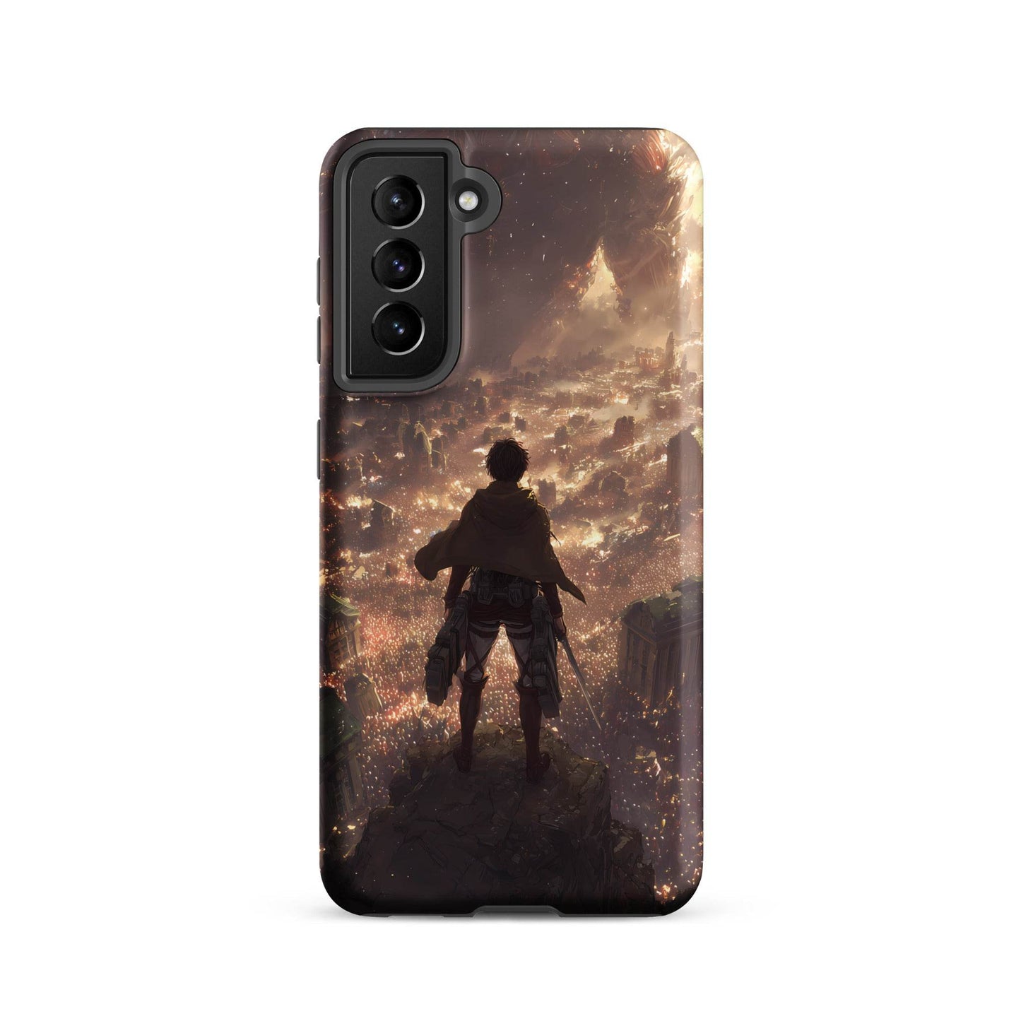 Eren Jaeger, Attack On Titan Anime Fan Art Tough case for Samsung® - Chromavolt