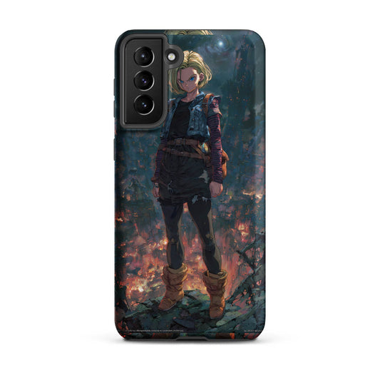 Android 18 Dragon Ball Z Anime Tough case for Samsung® - Chromavolt