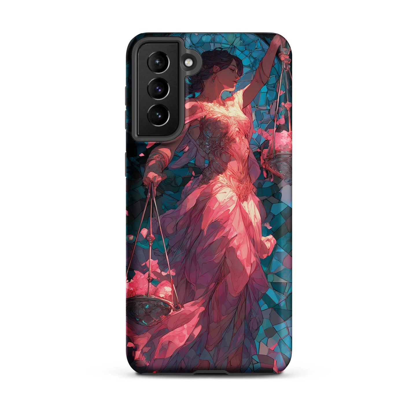 Libra Zodiac Sign Fan Art Tough case for Samsung® - Chromavolt