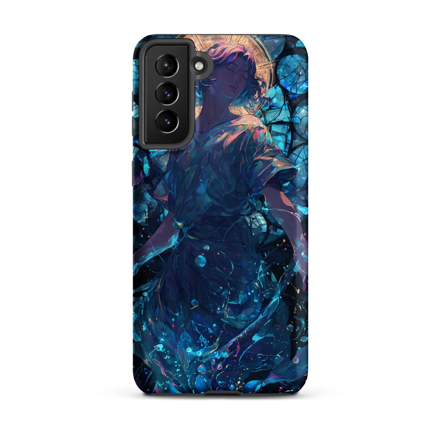 Aquarius Zodiac Sign Fan Art Tough case for Samsung® - Chromavolt