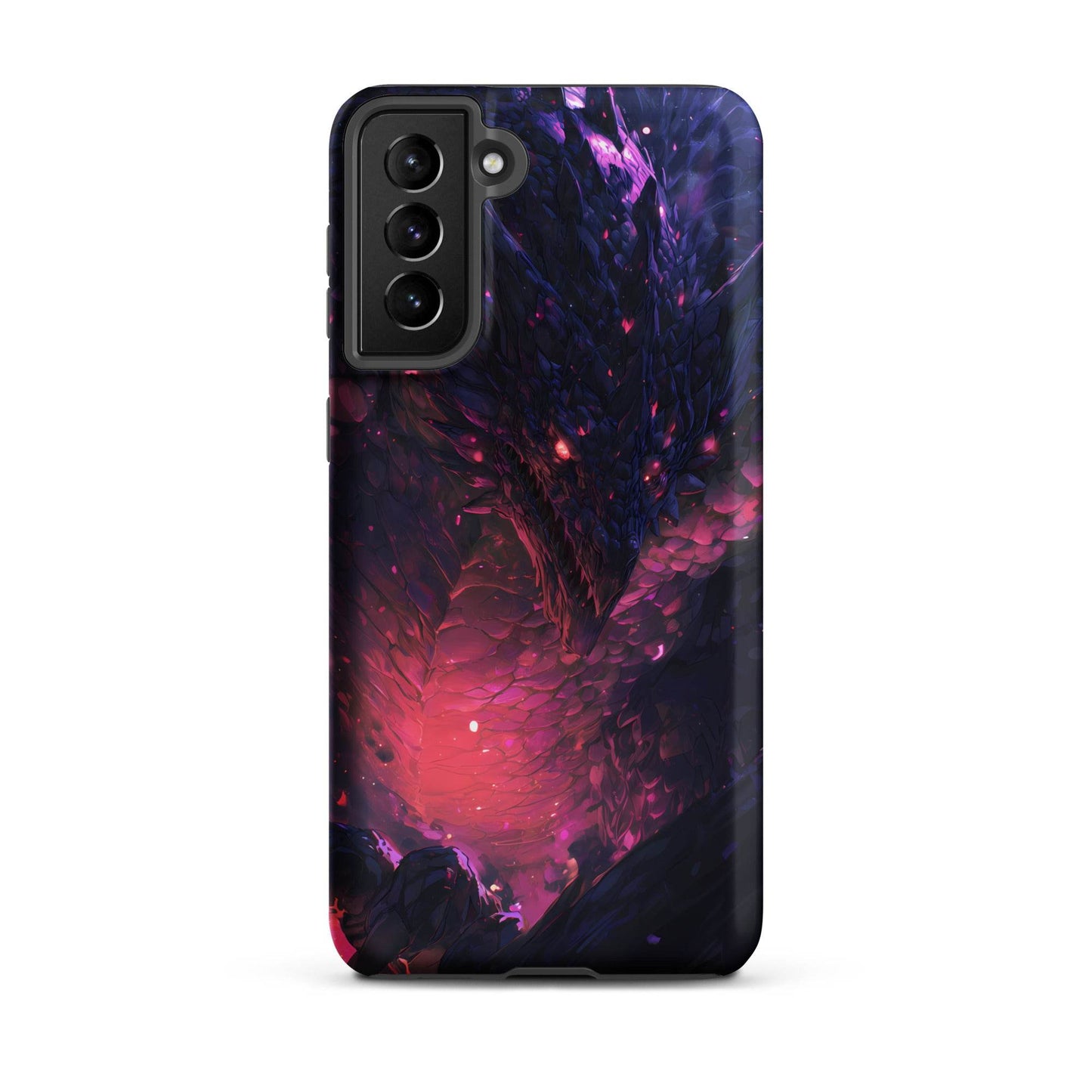 Darkness Dragon: The Void Warden Tough case for Samsung® - Chromavolt