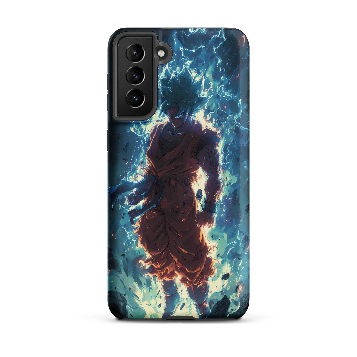 Super Saiyan Blue Goku, Dragon Ball Super Anime Fan Art Tough case for Samsung® - Chromavolt