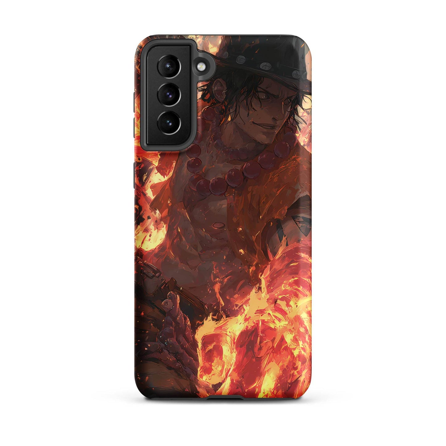 Fire Fist Ace, One Piece Portgas D. Ace Anime Fan Art Tough case for Samsung® - Chromavolt