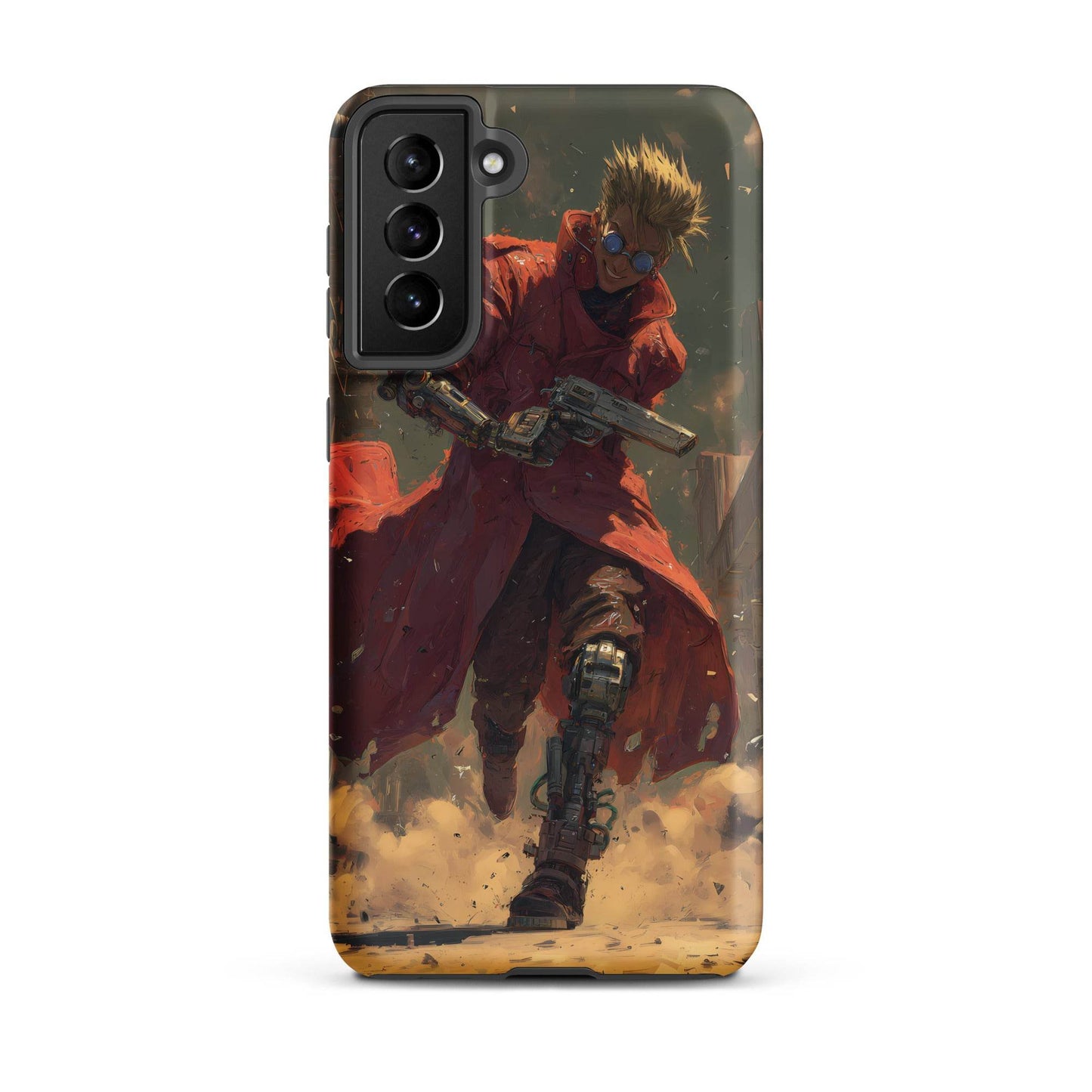 Vash the Stampede, Trigun Anime Fan Art Tough case for Samsung® - Chromavolt