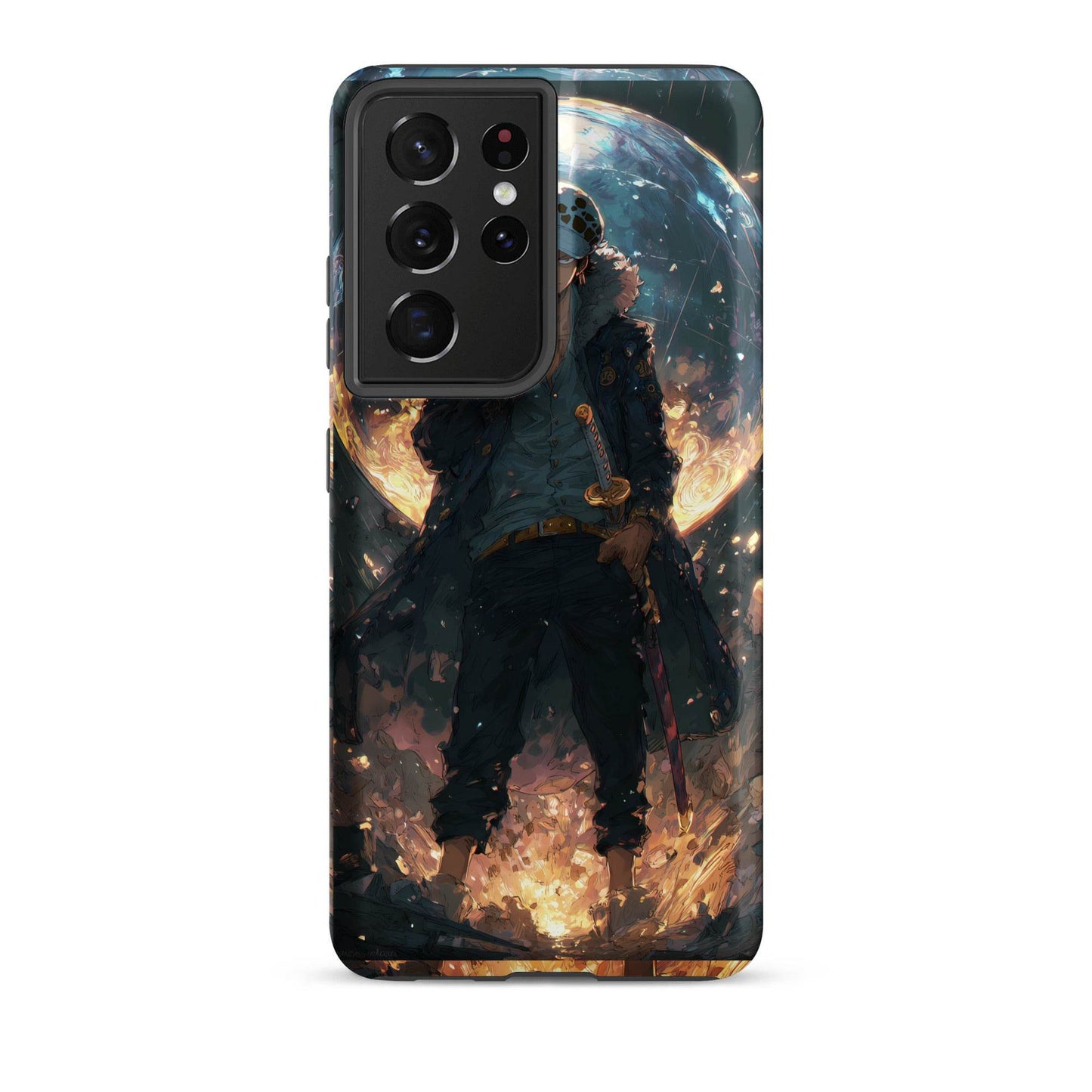 Trafalgar D. Water Law, One Piece Anime Tough case for Samsung® - Chromavolt