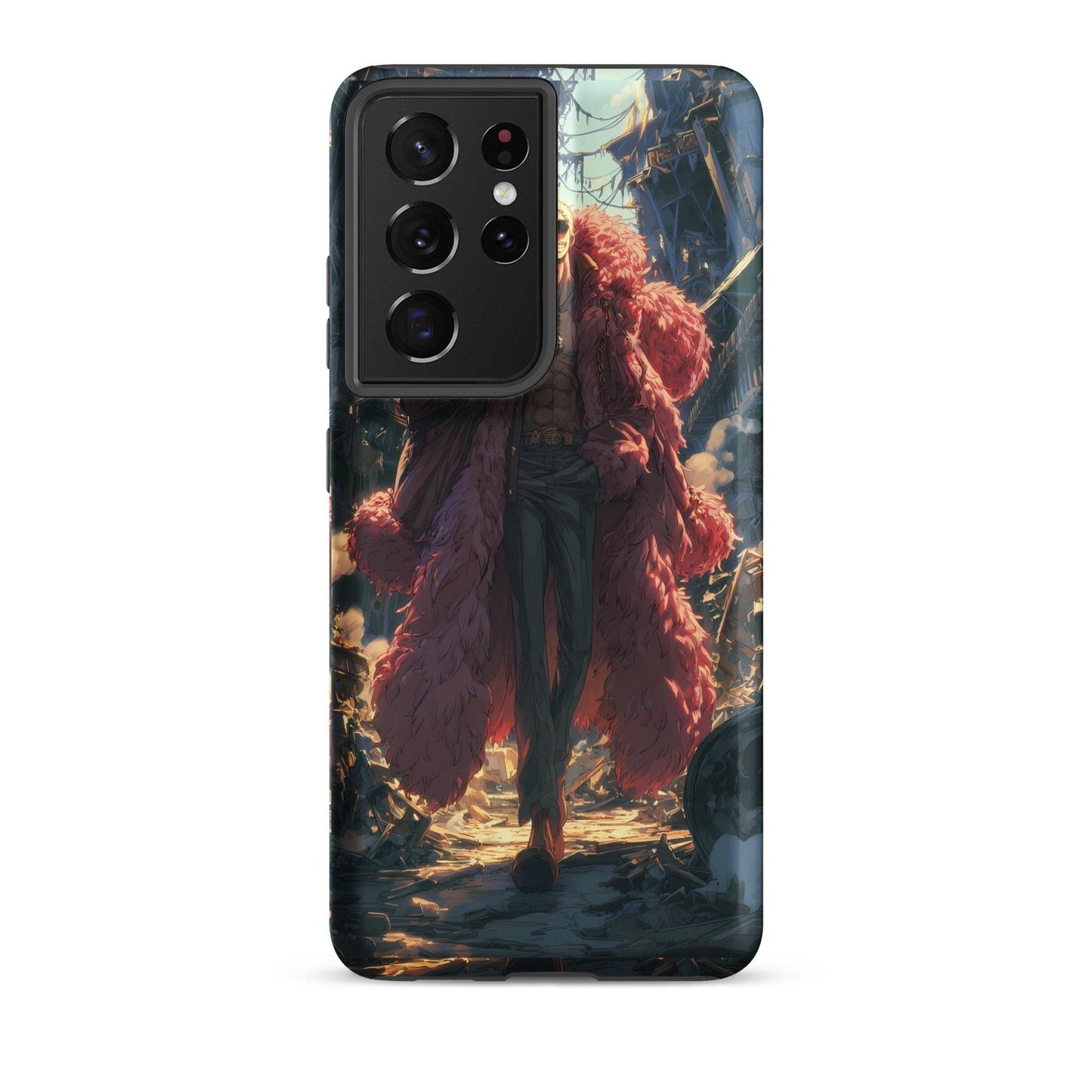 Donquixote Doflamingo King of Dressrosa, One Piece Anime Tough case for Samsung® - Chromavolt