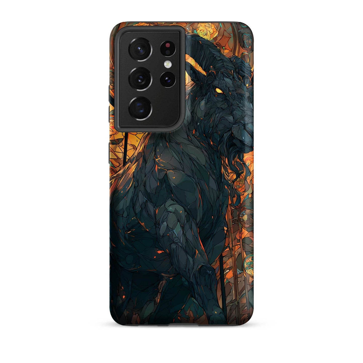 Capricorn Zodiac Sign Fan Art Tough case for Samsung® - Chromavolt