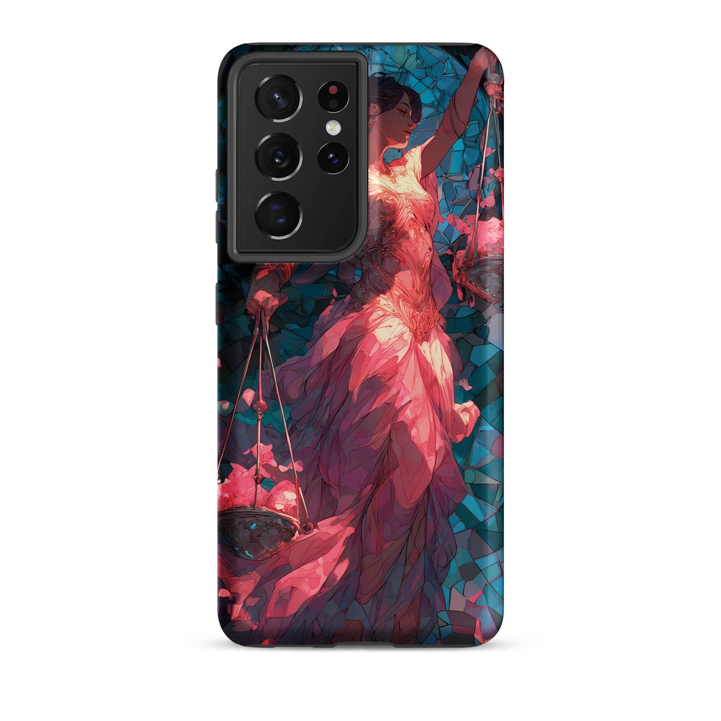Libra Zodiac Sign Fan Art Tough case for Samsung® - Chromavolt