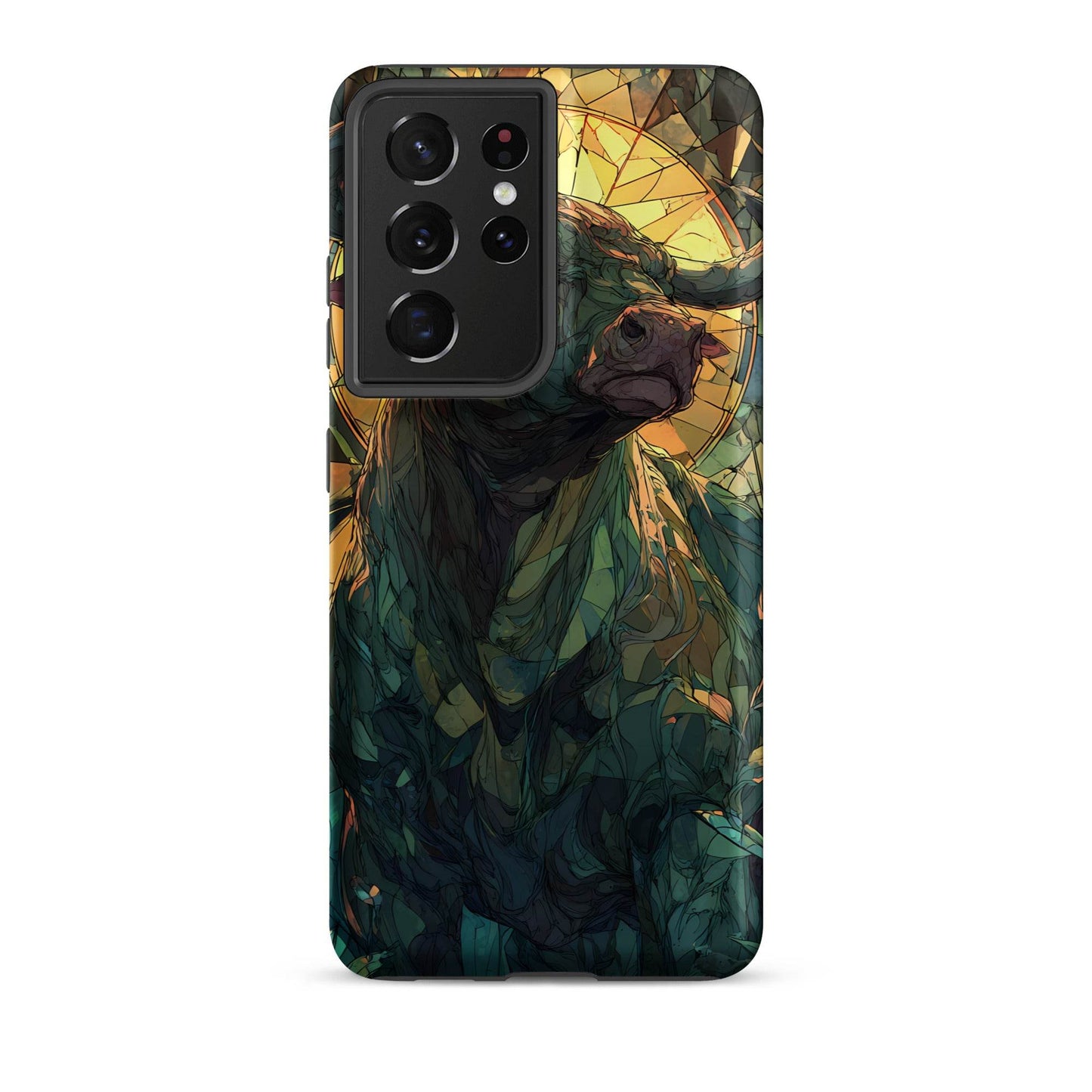 Taurus Zodiac Sign Fan Art Tough case for Samsung® - Chromavolt