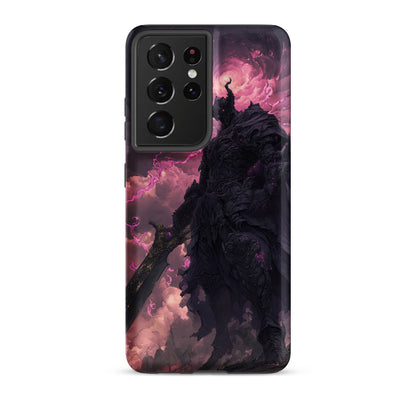 Dark Elemental Knight, Original Anime Art Tough case for Samsung® - Chromavolt