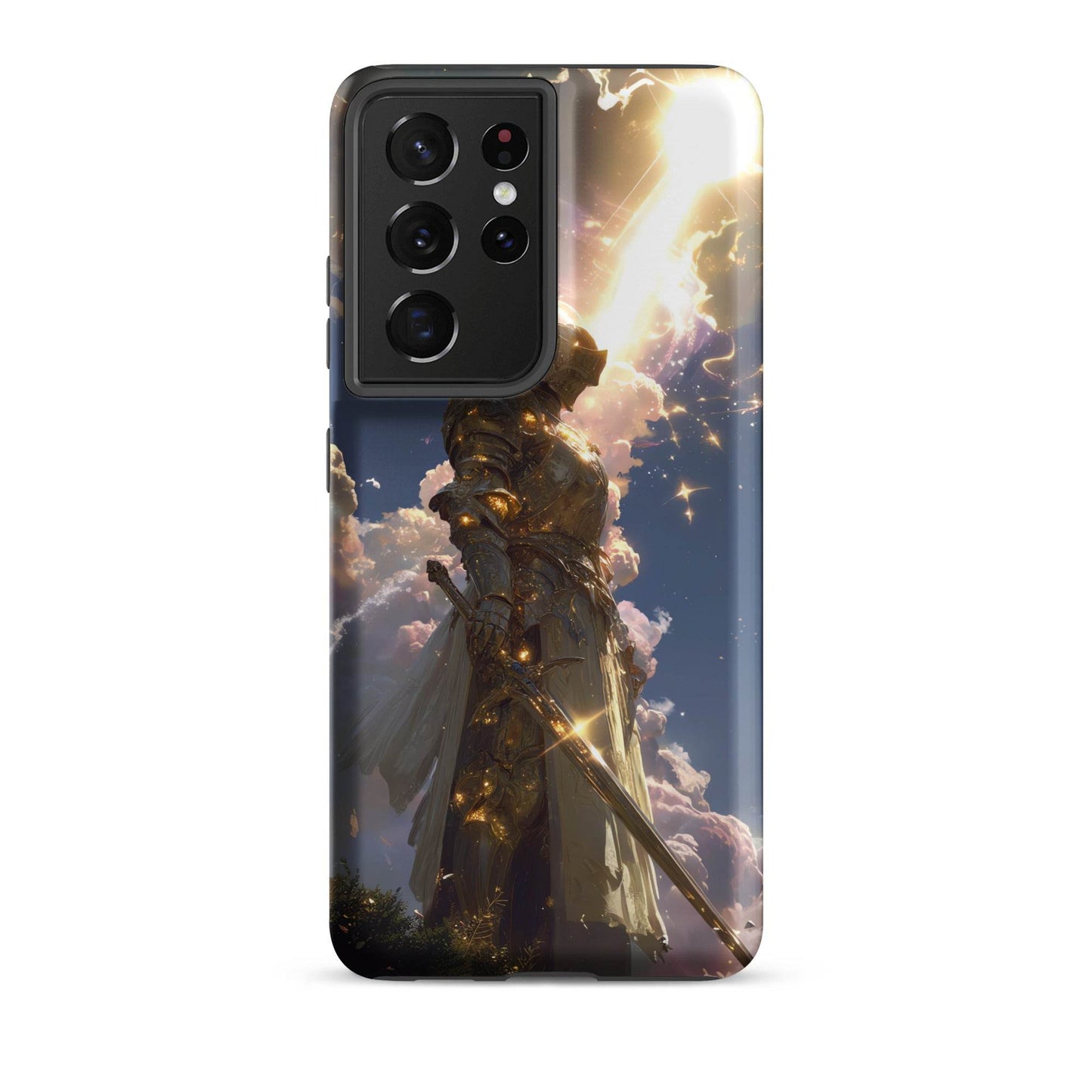 Light Elemental Knight, Original Anime Art Tough case for Samsung® - Chromavolt