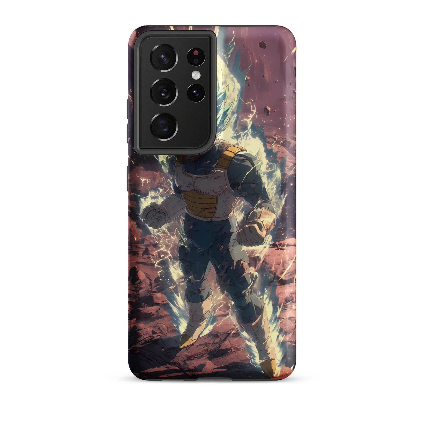 Super Saiyan Blue Vegeta, Dragon Ball Super Anime Fan Art Tough case for Samsung® - Chromavolt