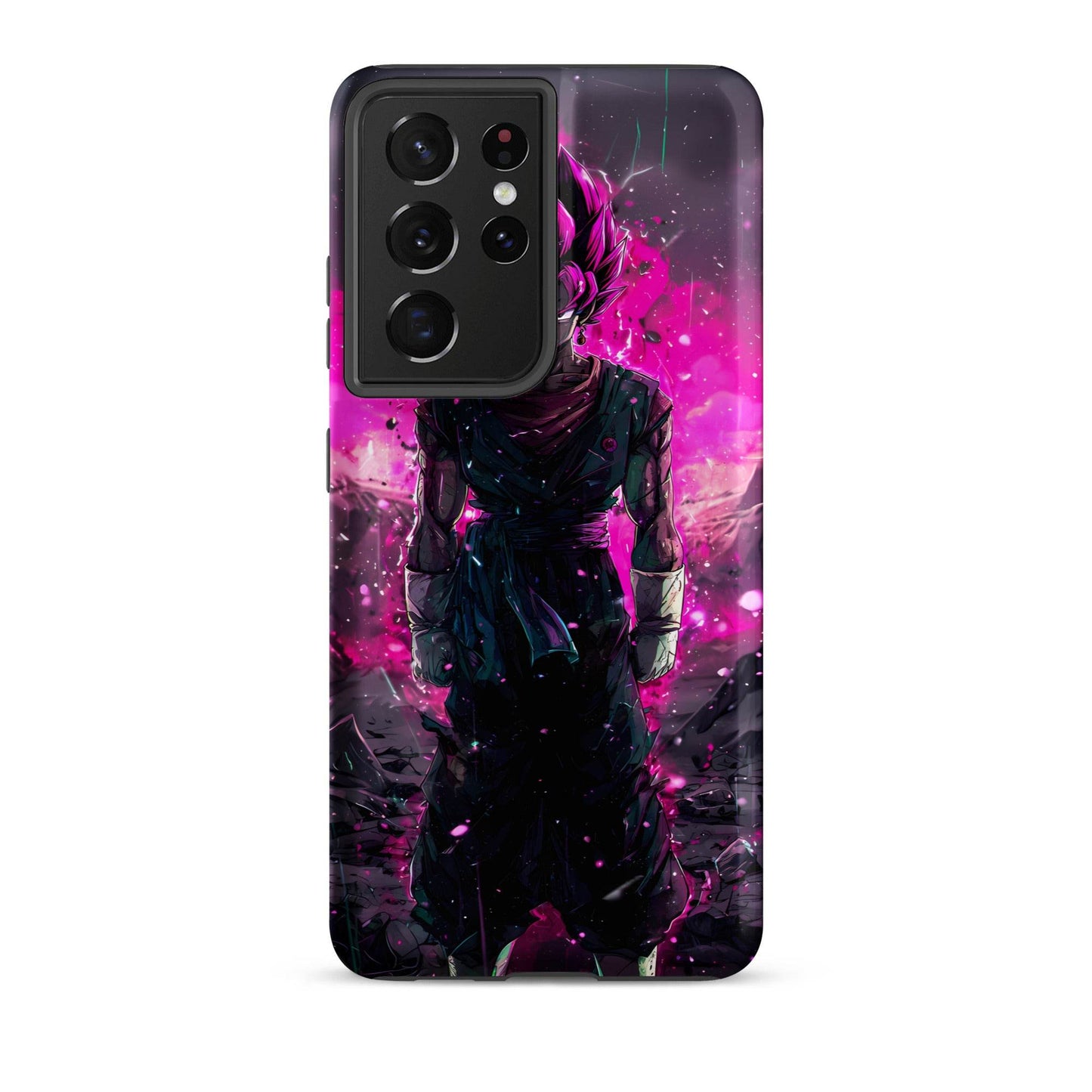 Super Saiyan Blue and Pink Rose Vegito, Dragon Ball Super Anime Fan Art Tough case for Samsung® - Chromavolt