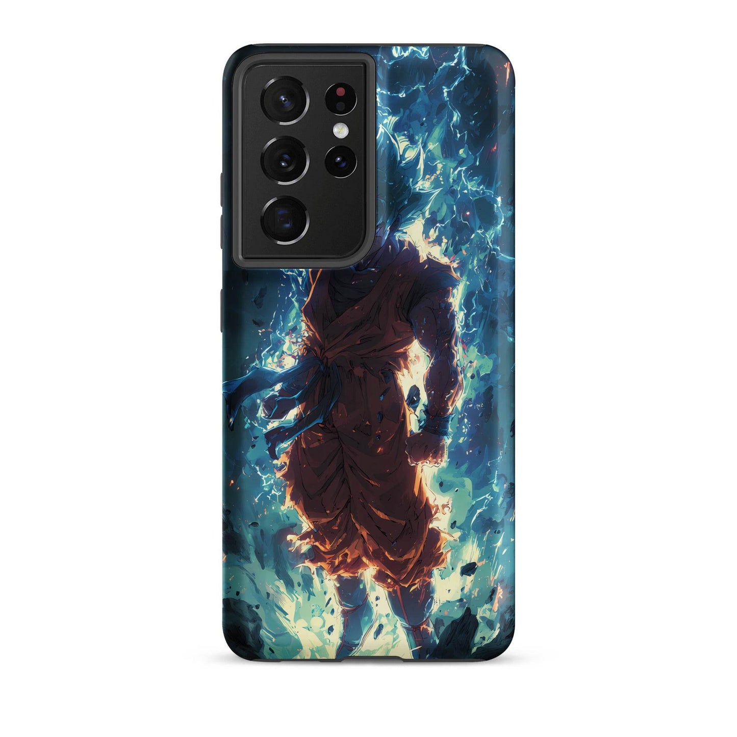 Super Saiyan Blue Goku, Dragon Ball Super Anime Fan Art Tough case for Samsung® - Chromavolt