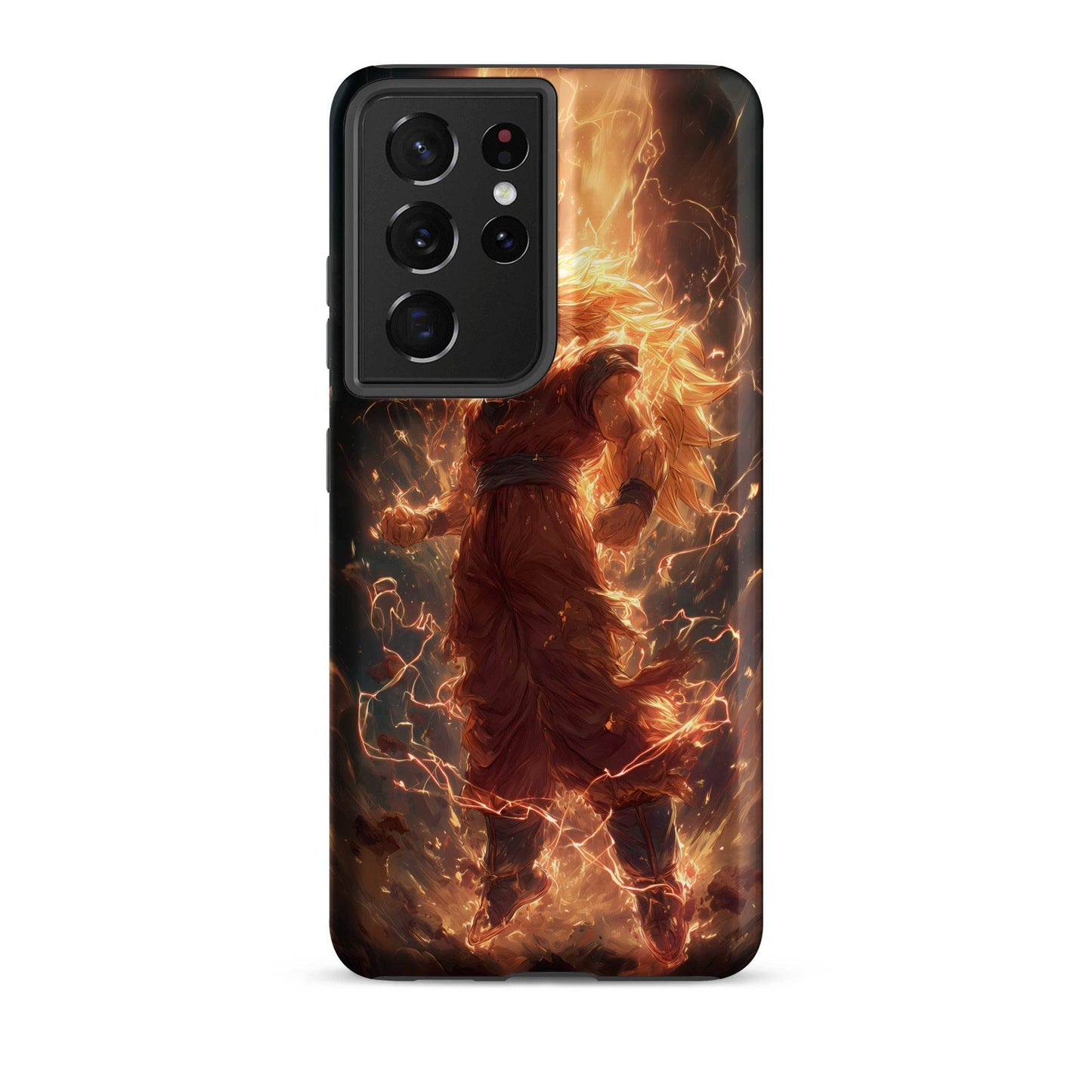 Super Saiyan 3 Goku, Dragon Ball Z Anime Fan Art Tough case for Samsung® - Chromavolt